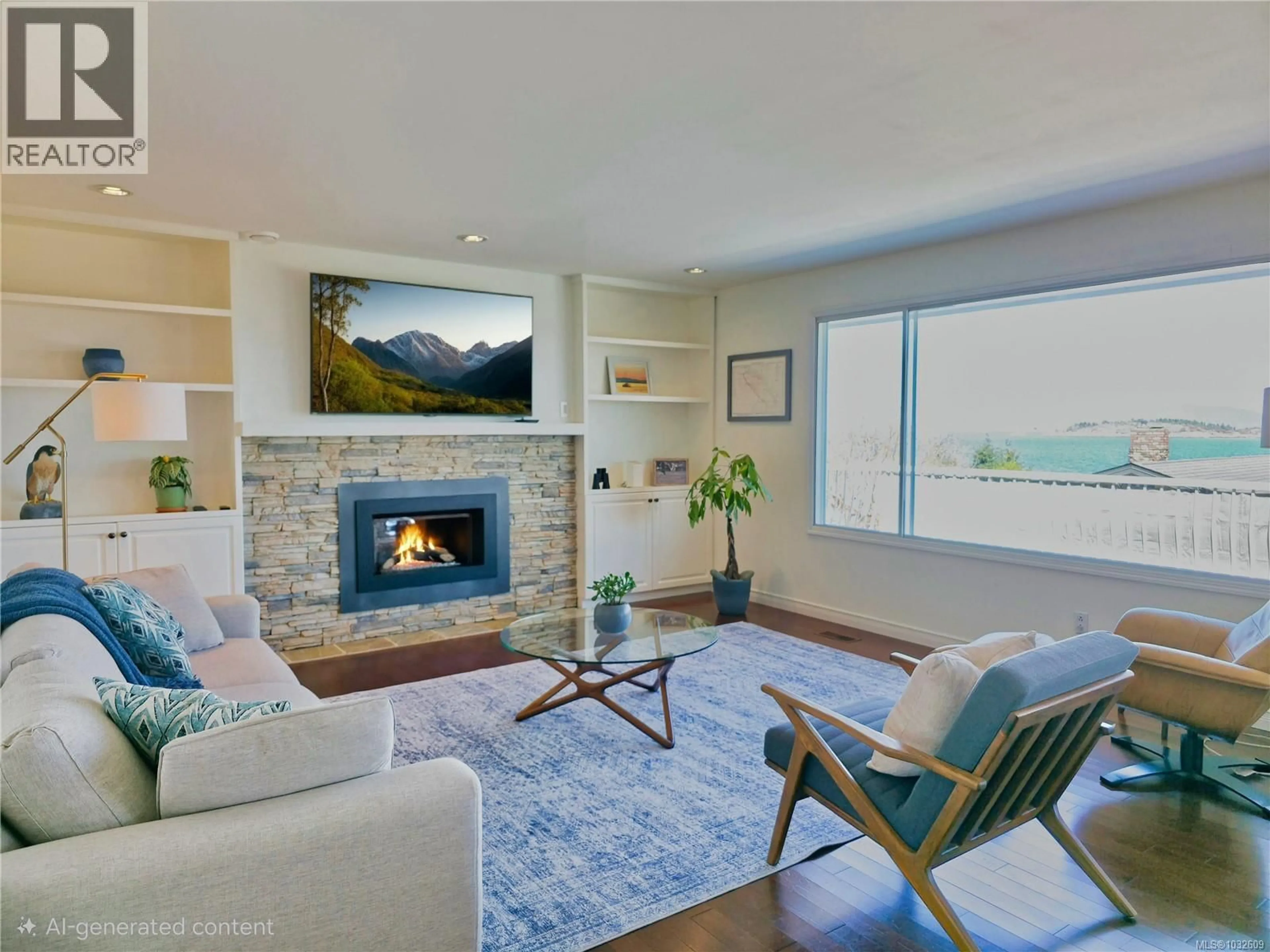 Living room with furniture, unknown for 7158 DICKINSON ROAD, Lantzville British Columbia V0R2H0