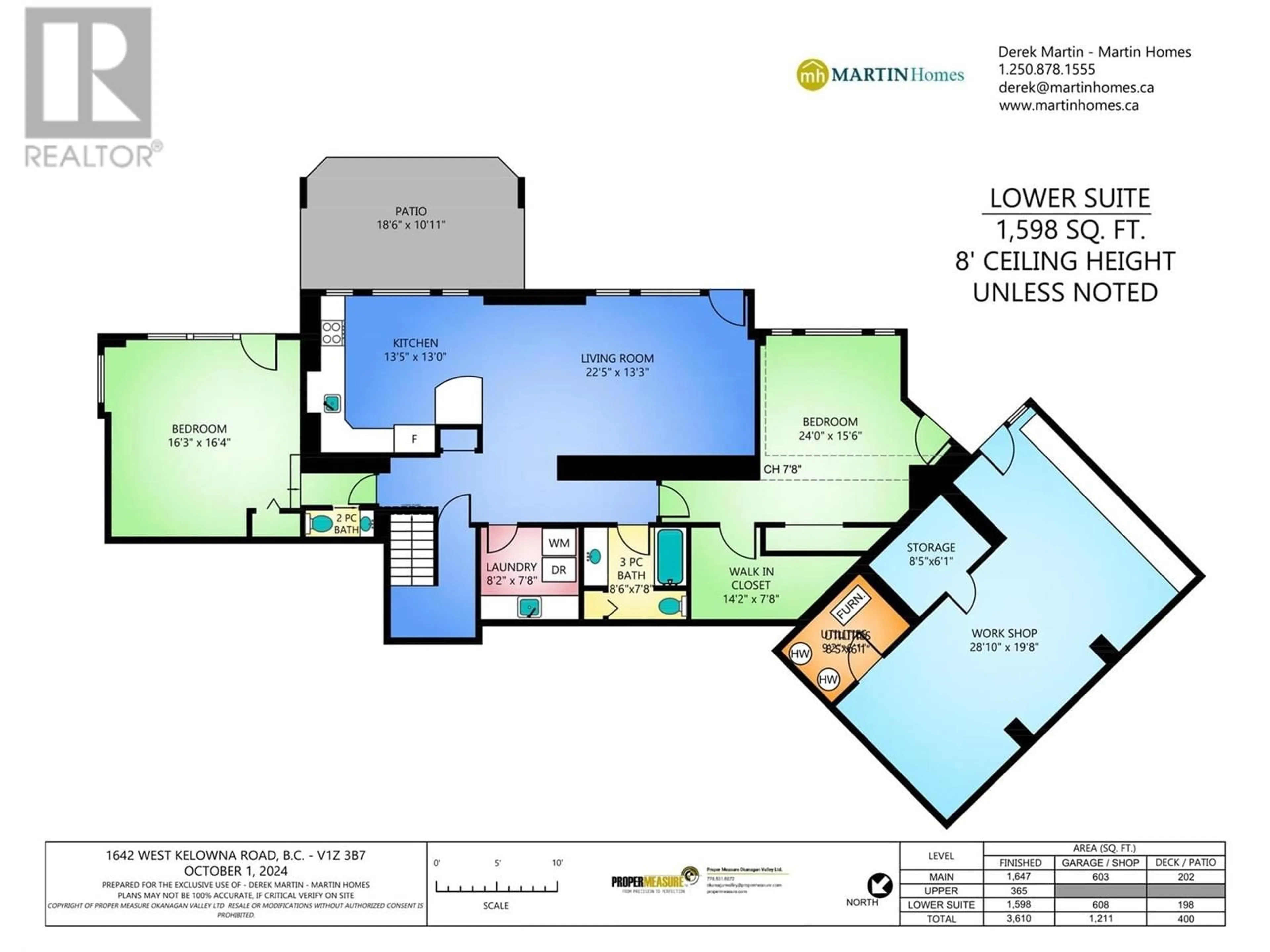 Floor plan for 1642 West Kelowna Road, West Kelowna British Columbia V1Z3B7