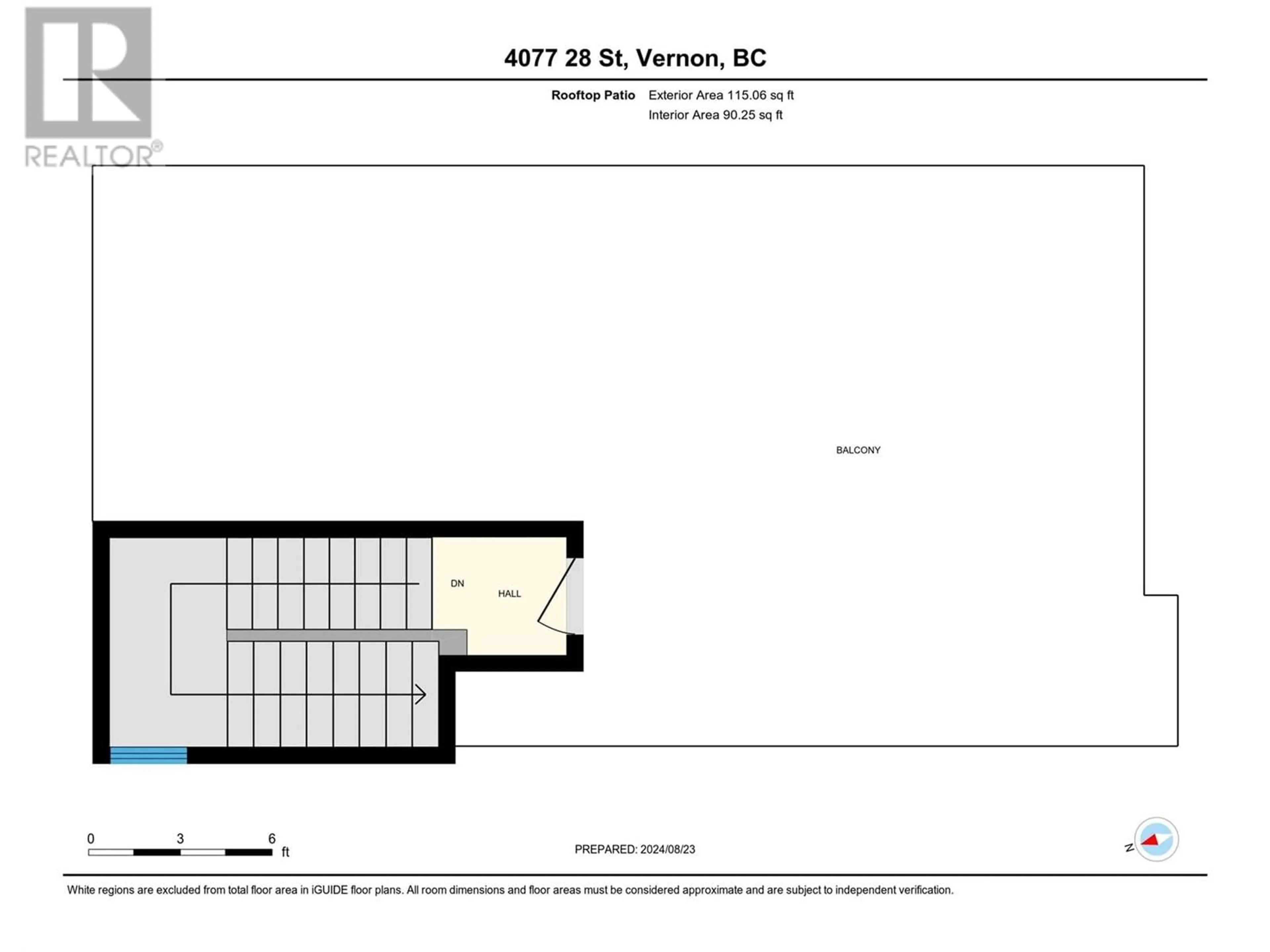 Floor plan for 4077 28 Street, Vernon British Columbia V1T5A1