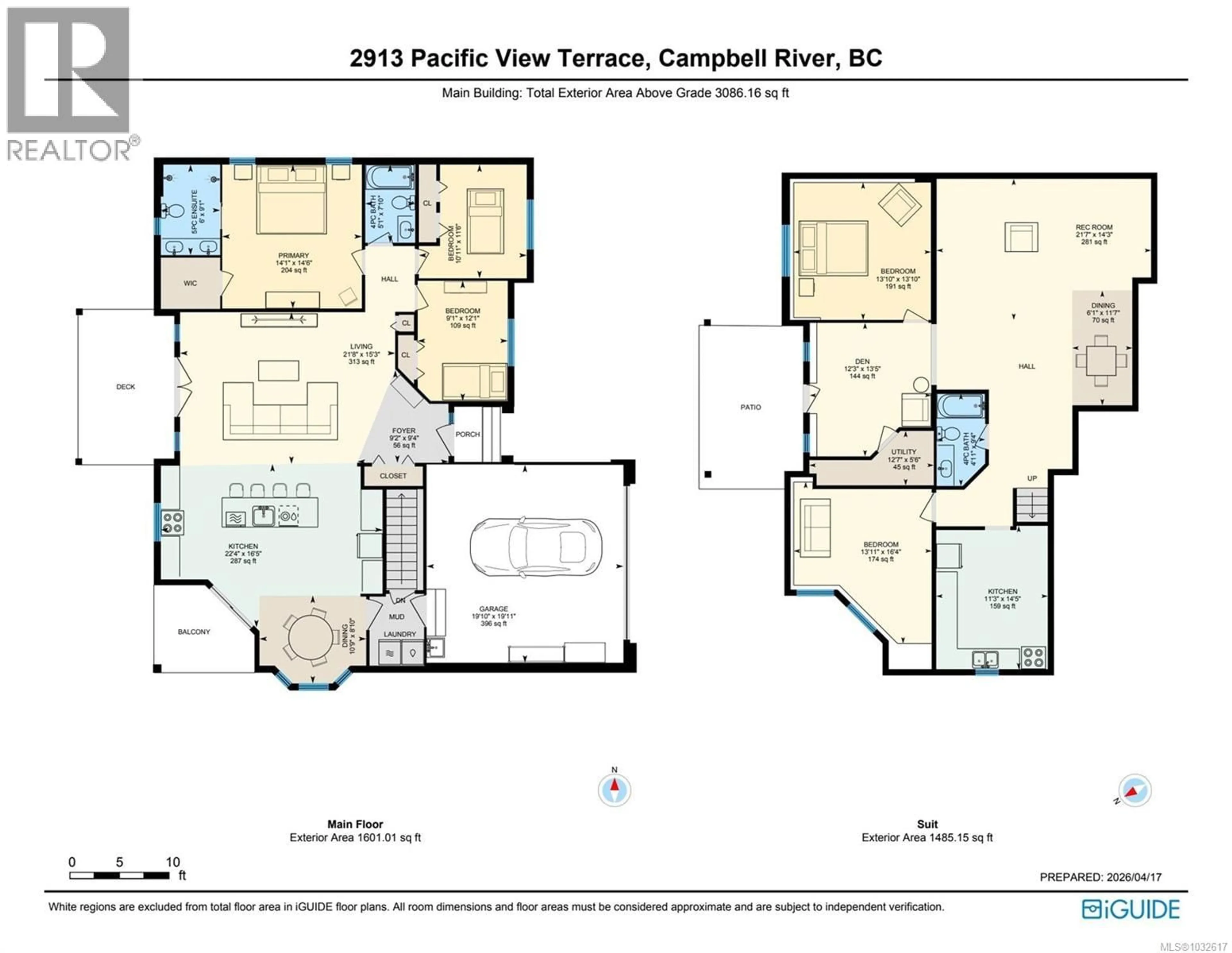 Floor plan for 2913 PACIFIC VIEW TERRACE, Campbell River British Columbia V9H1V4