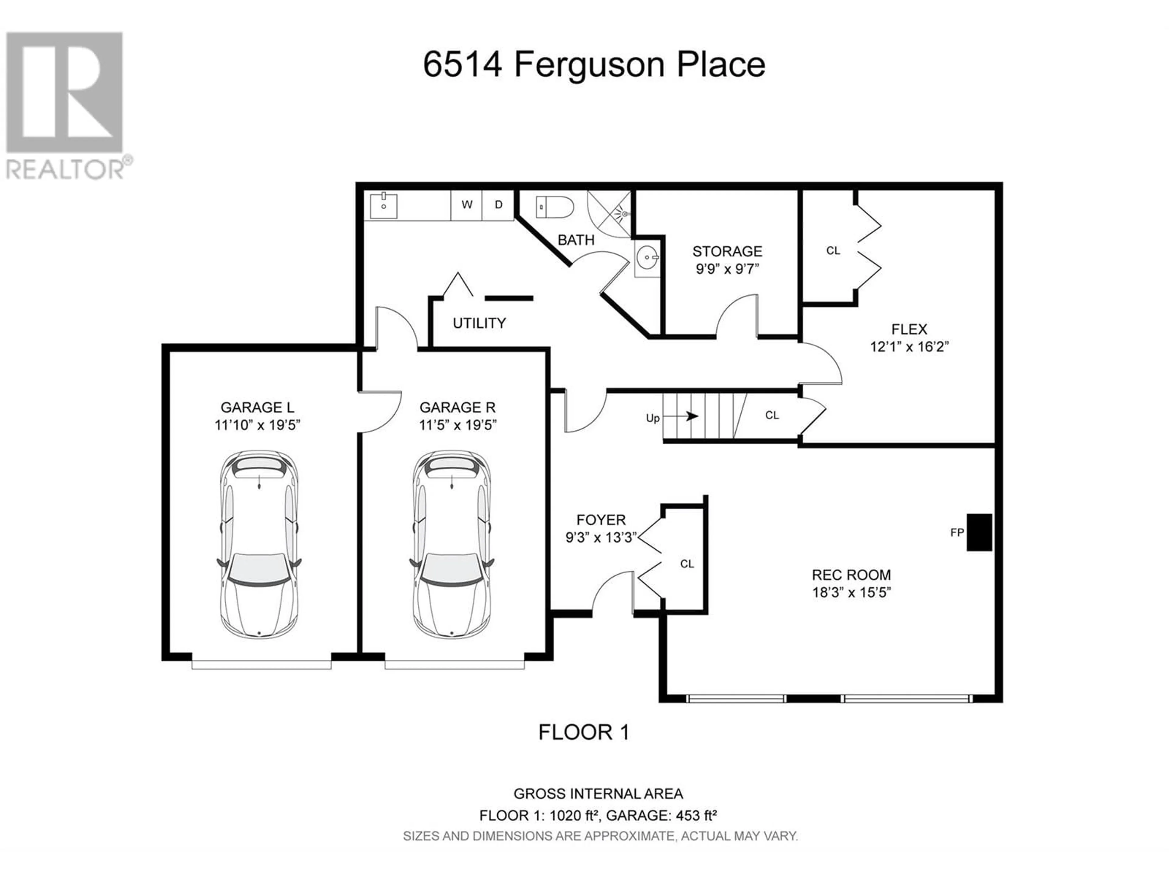 Floor plan for 6514 Ferguson Place, Peachland British Columbia V0H1X7