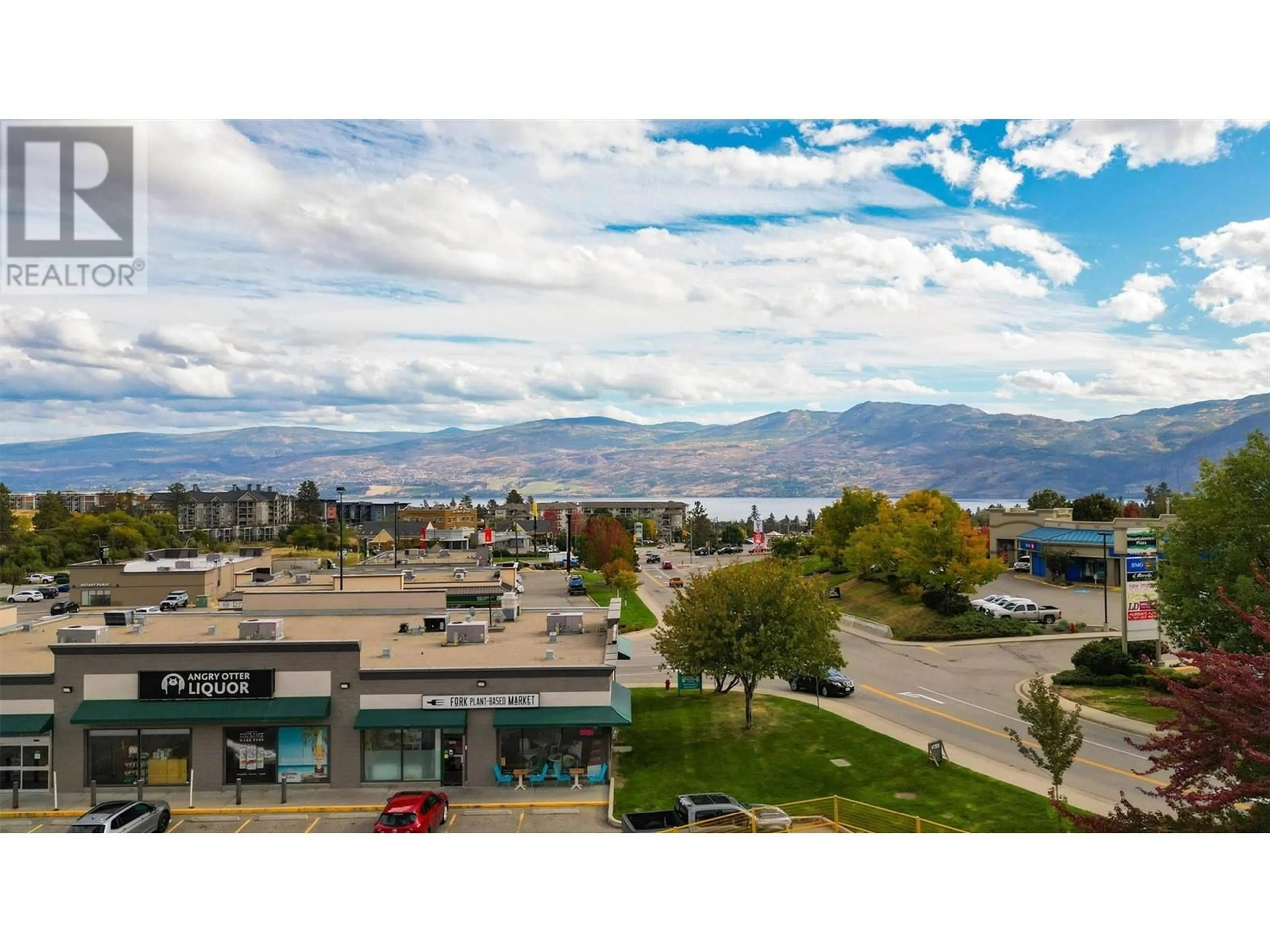 A pic from outside/outdoor area/front of a property/back of a property/a pic from drone, mountain view for 305 - 3645 GOSSET ROAD, West Kelowna British Columbia V1Z4C9