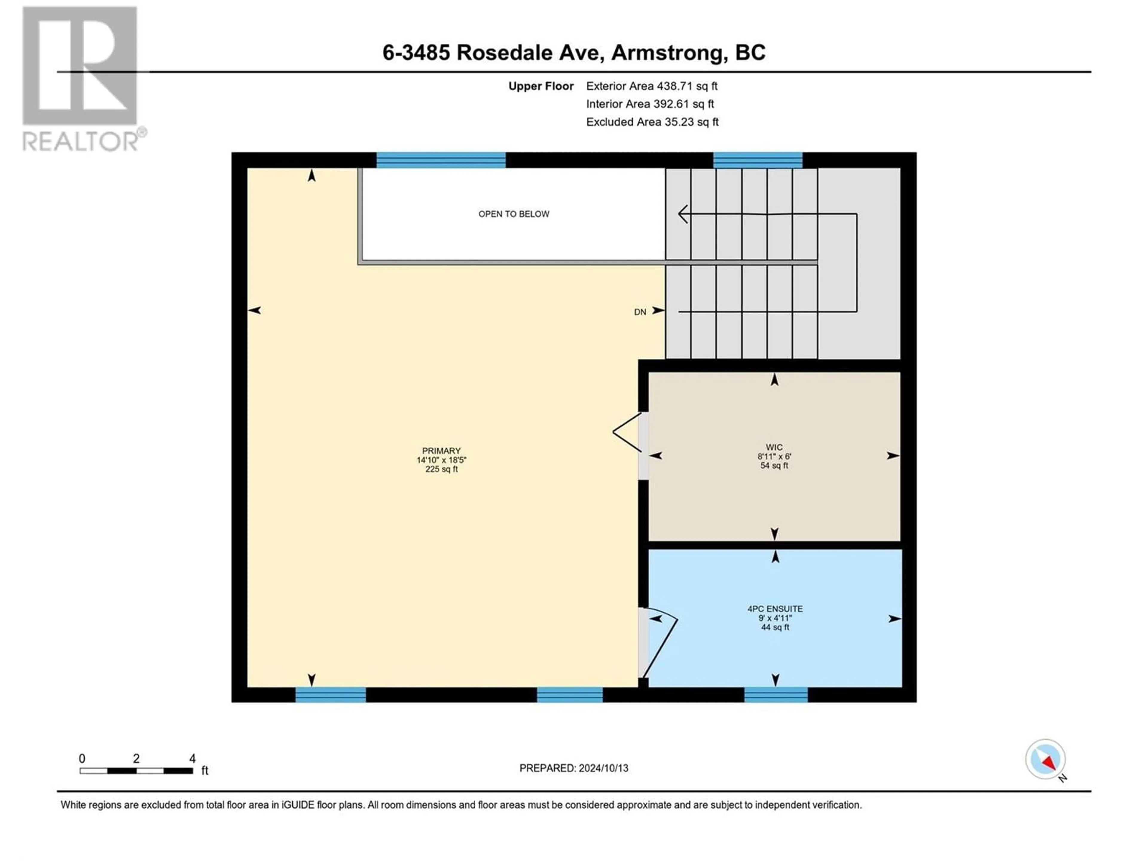 Floor plan for 3485 Rosedale Avenue Unit# 6, Armstrong British Columbia V0E1B2