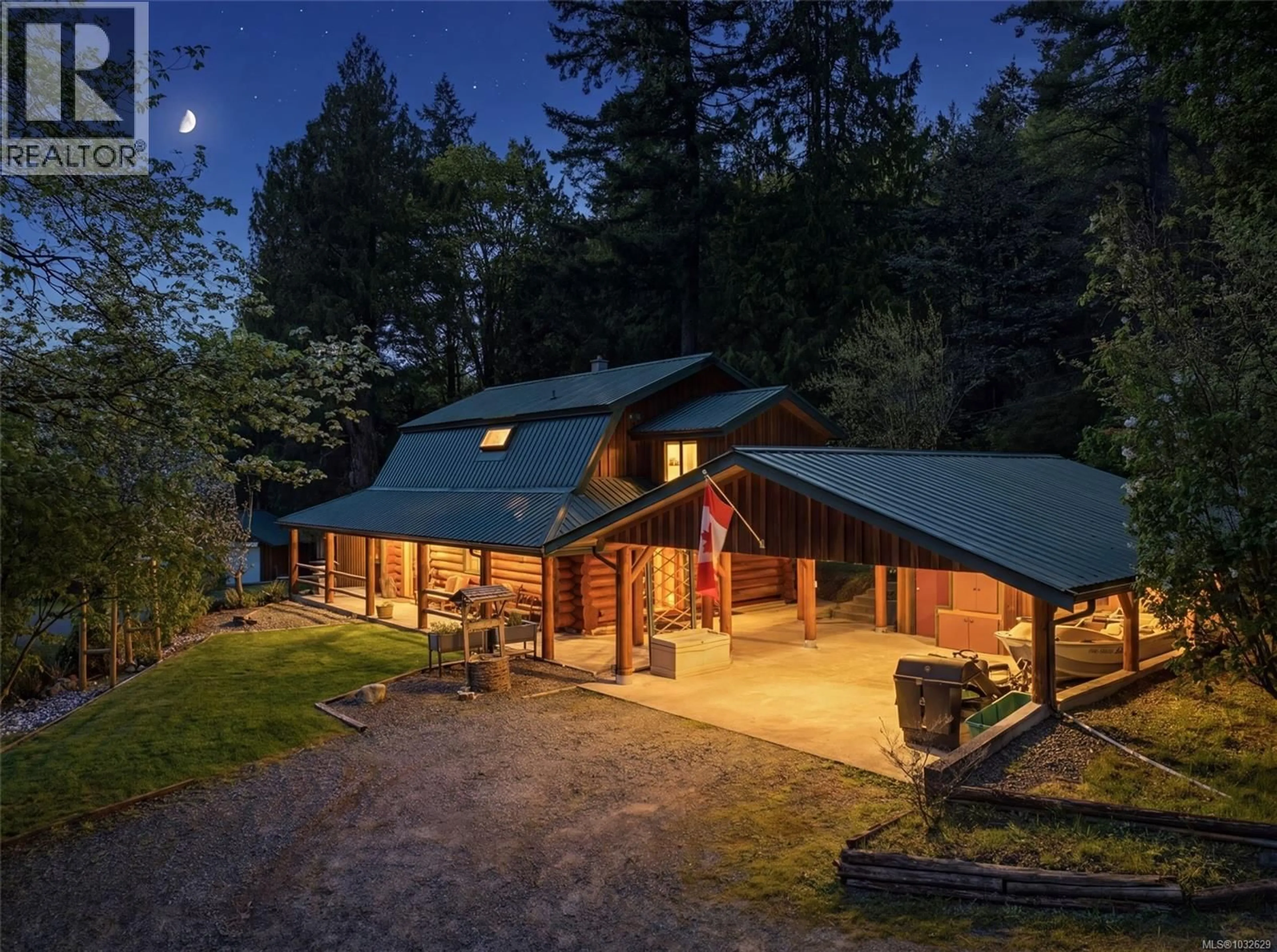 A pic from outside/outdoor area/front of a property/back of a property/a pic from drone, forest/trees view for 8644 SWEENEY ROAD, Chemainus British Columbia V0R1K4