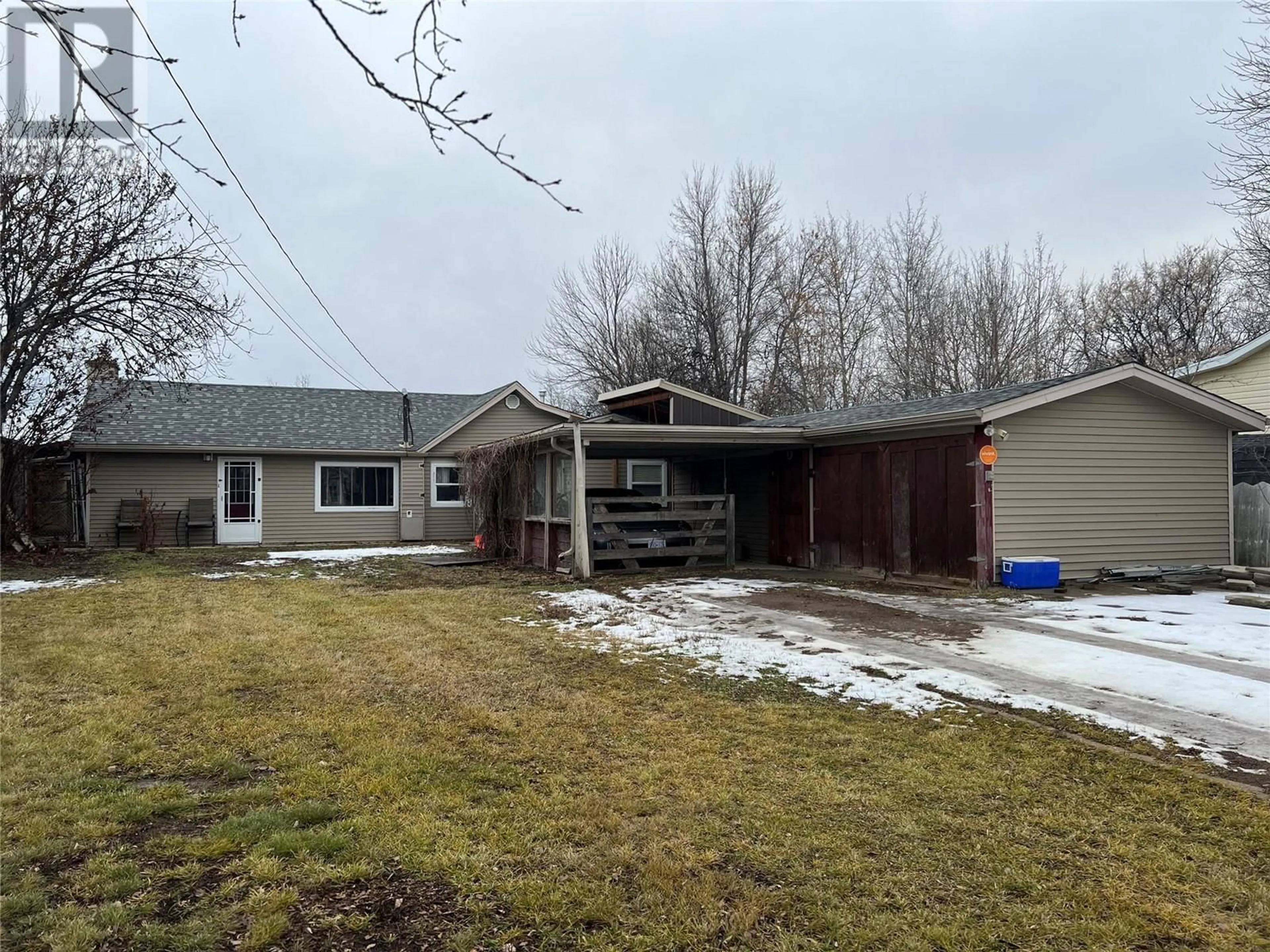 Frontside or backside of a home, the street view for 5007 47 Avenue, Pouce Coupe British Columbia V0C2C0