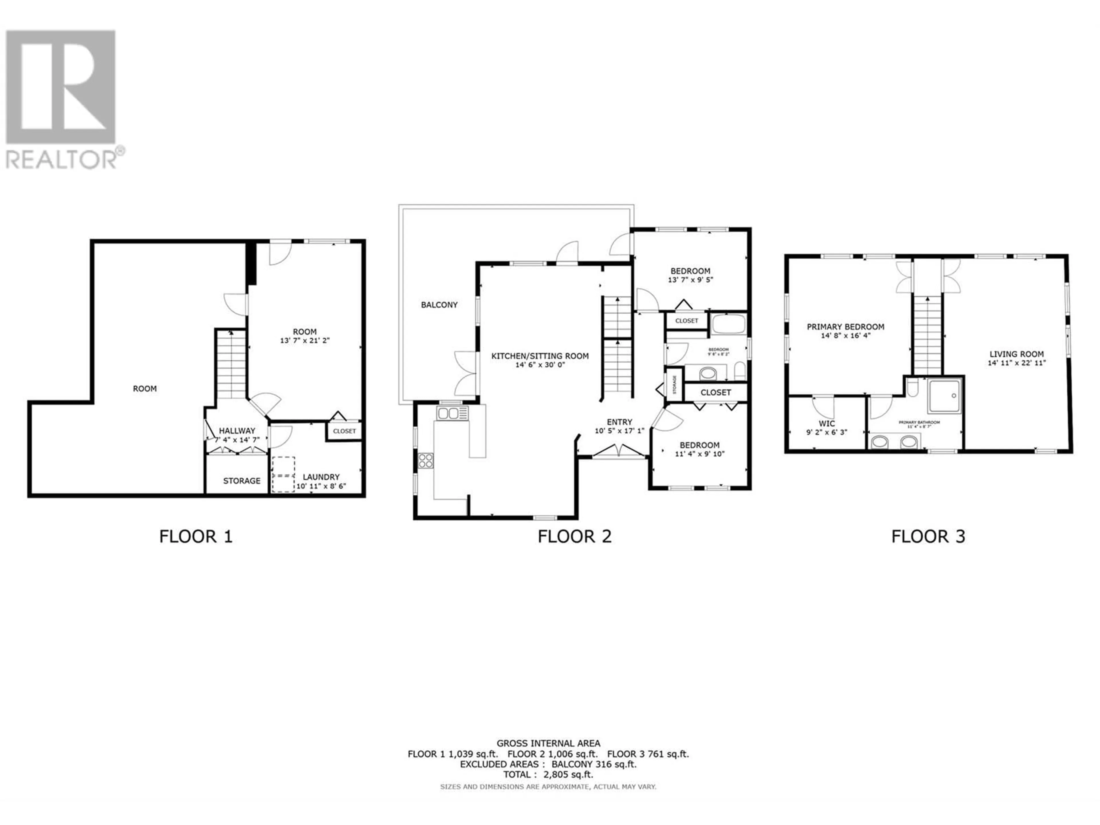 Floor plan for 4777 Rockface Road, Kelowna British Columbia V1X7V7