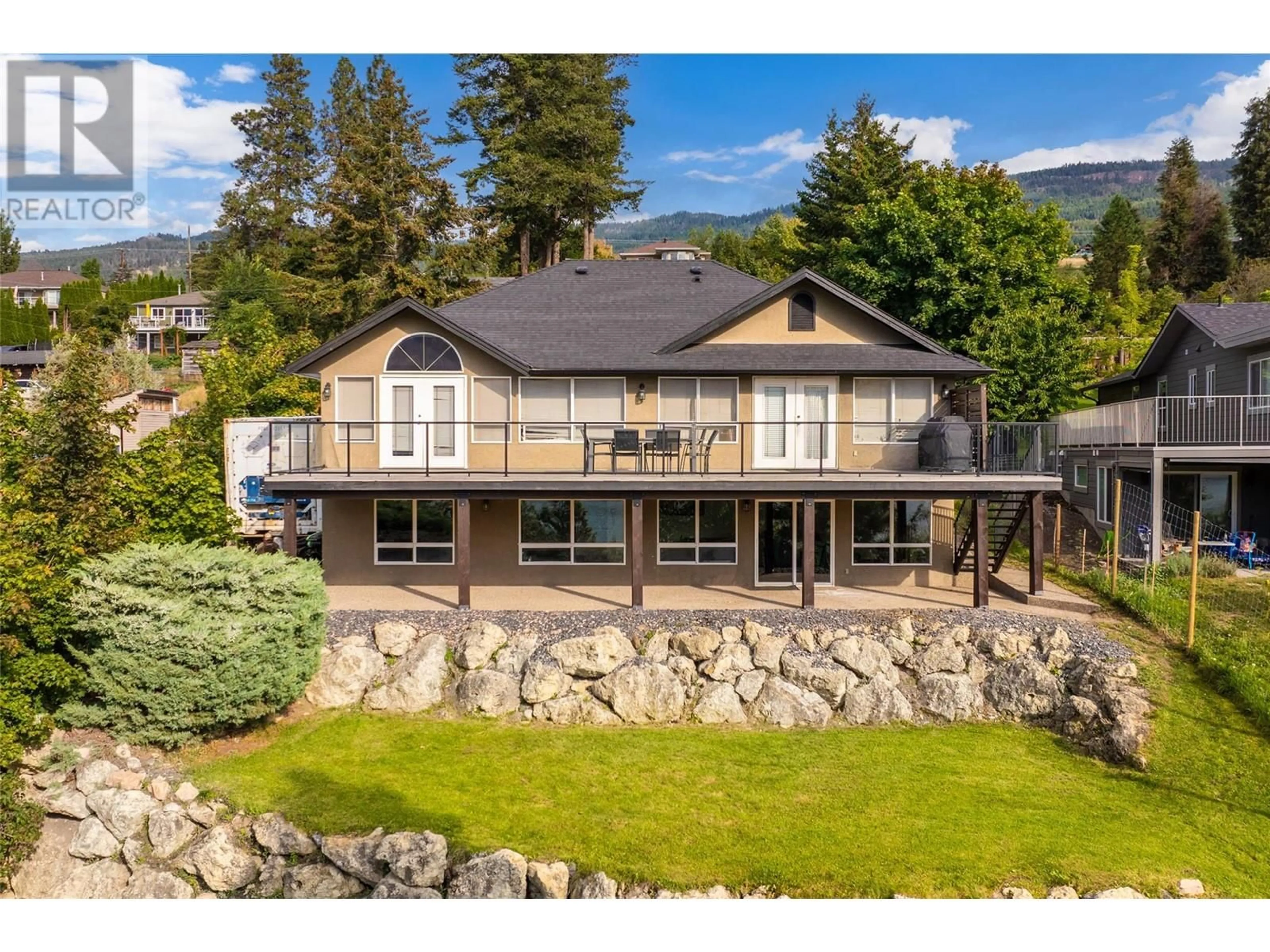 Frontside or backside of a home, cottage for 14876 Oyama Road, Oyama British Columbia V4V2C6