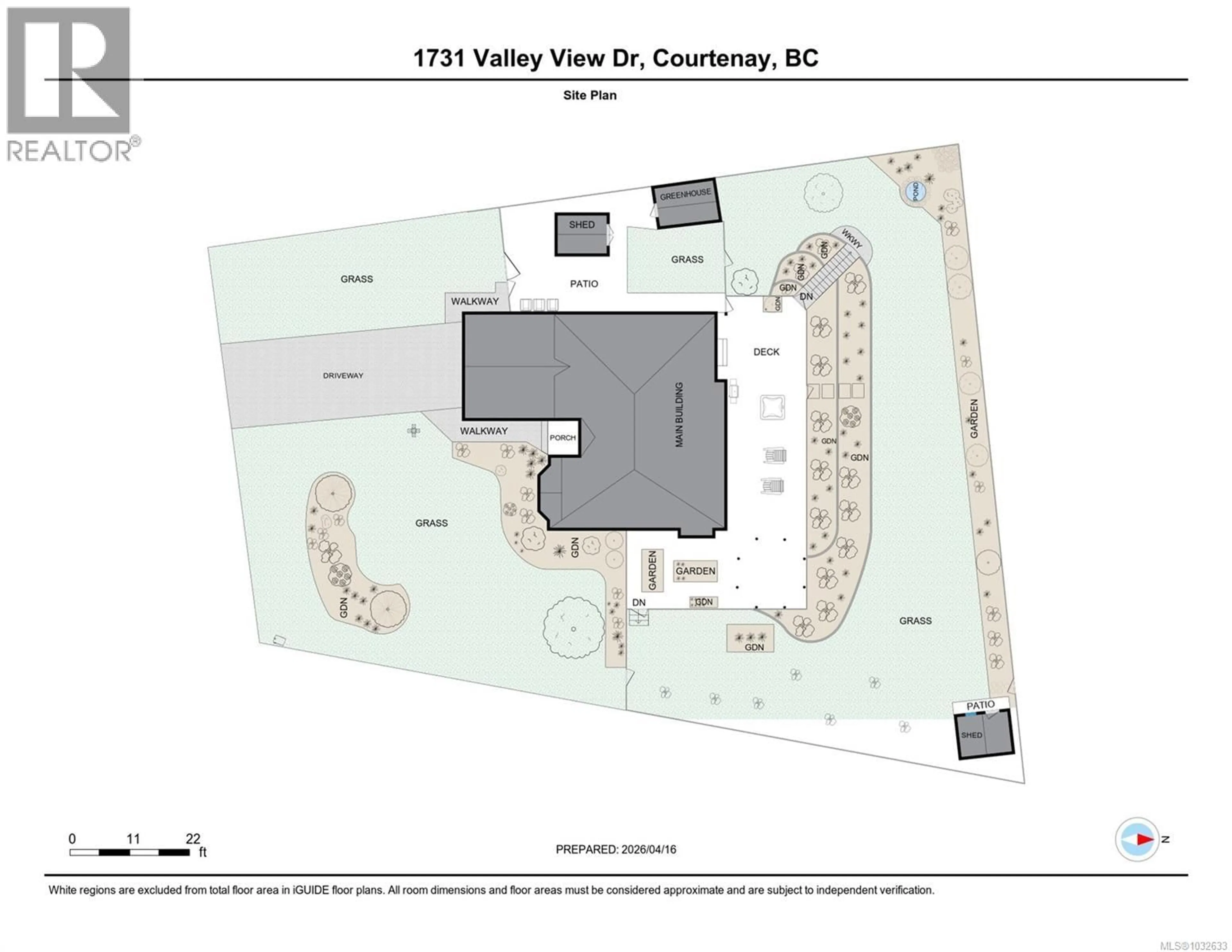 Floor plan for 1731 VALLEY VIEW DRIVE, Courtenay British Columbia V9N9A8