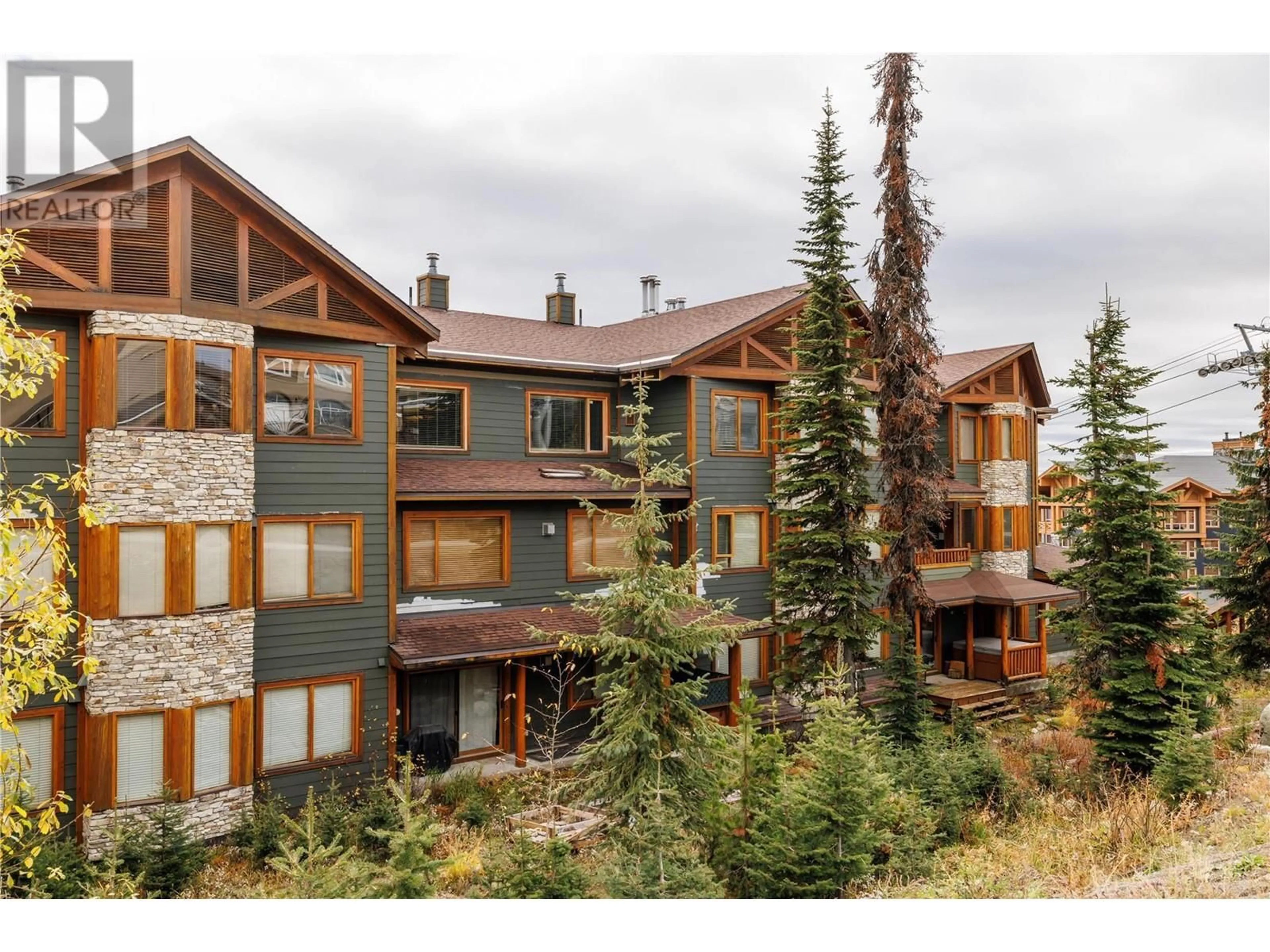 A pic from exterior of the house or condo, the front or back of building for 295 Raven Ridge Road Unit# 204, Big White British Columbia V1P1P3