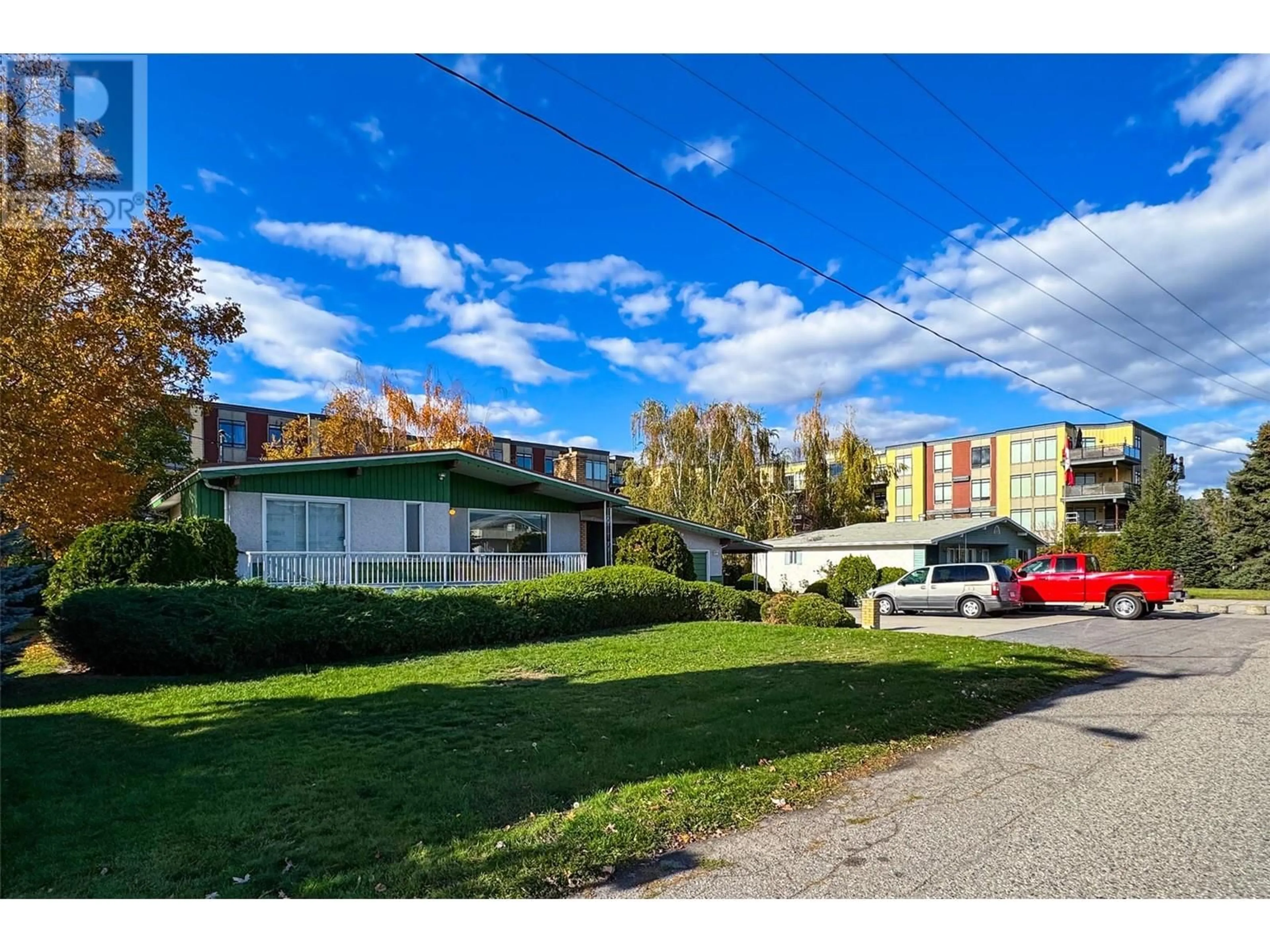 A pic from exterior of the house or condo, the street view for 1956 Barlee Road, Kelowna British Columbia V1Y4S4