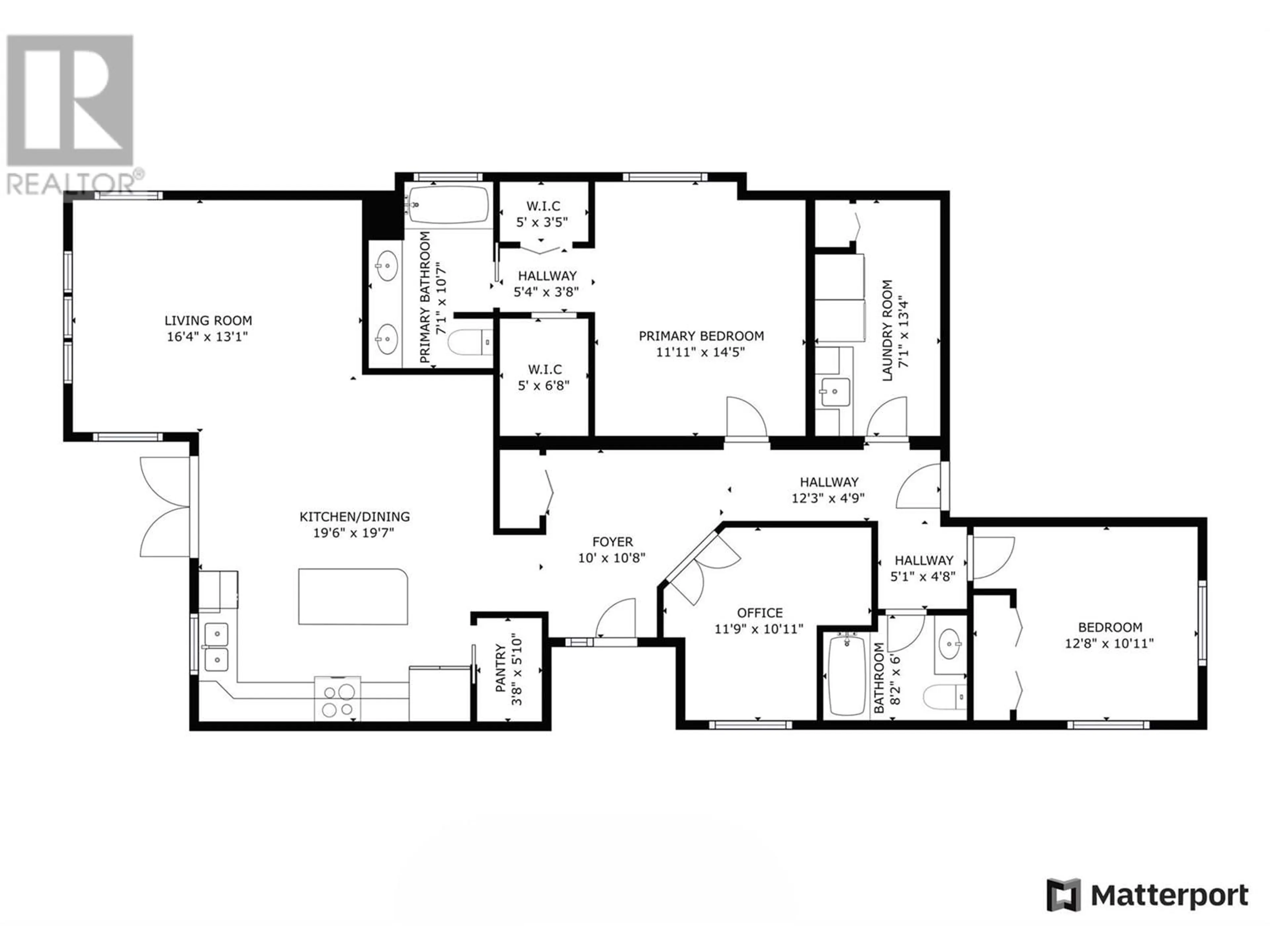 Floor plan for 3392 Kingfisher Road, Westbank British Columbia V4T2G8