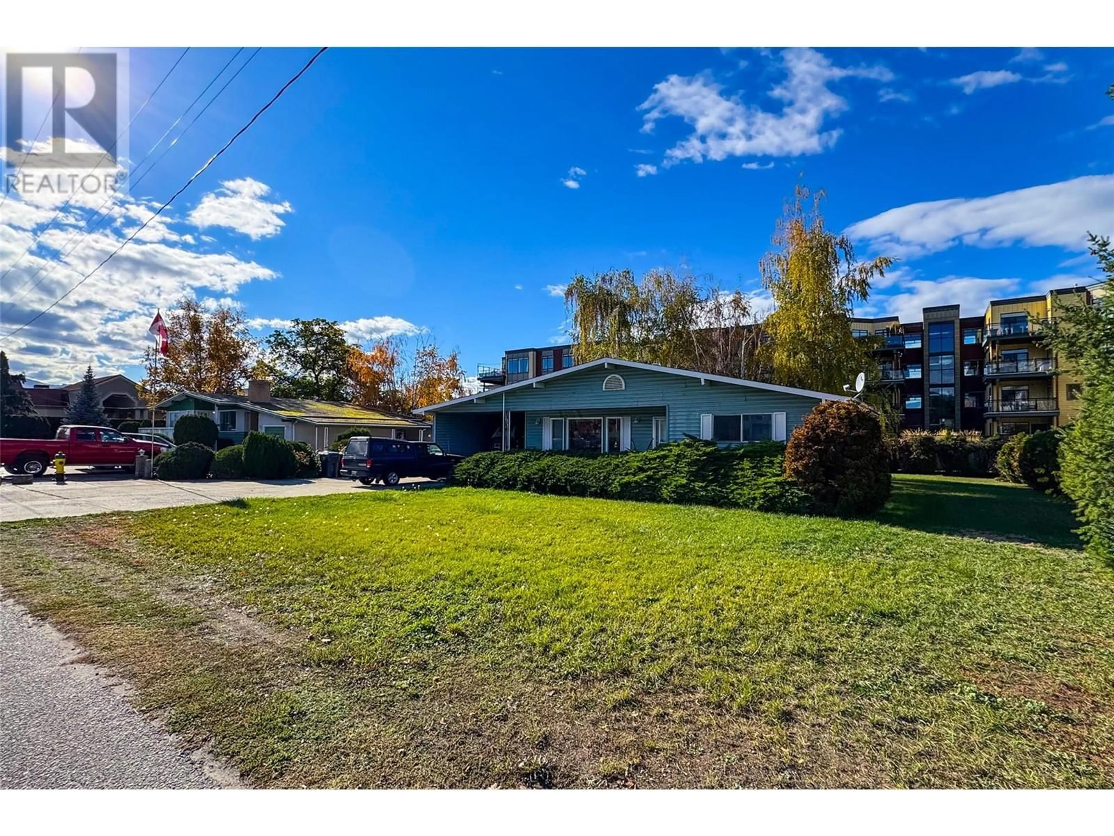 A pic from exterior of the house or condo, the street view for 1946 Barlee Road, Kelowna British Columbia V1Y4S4