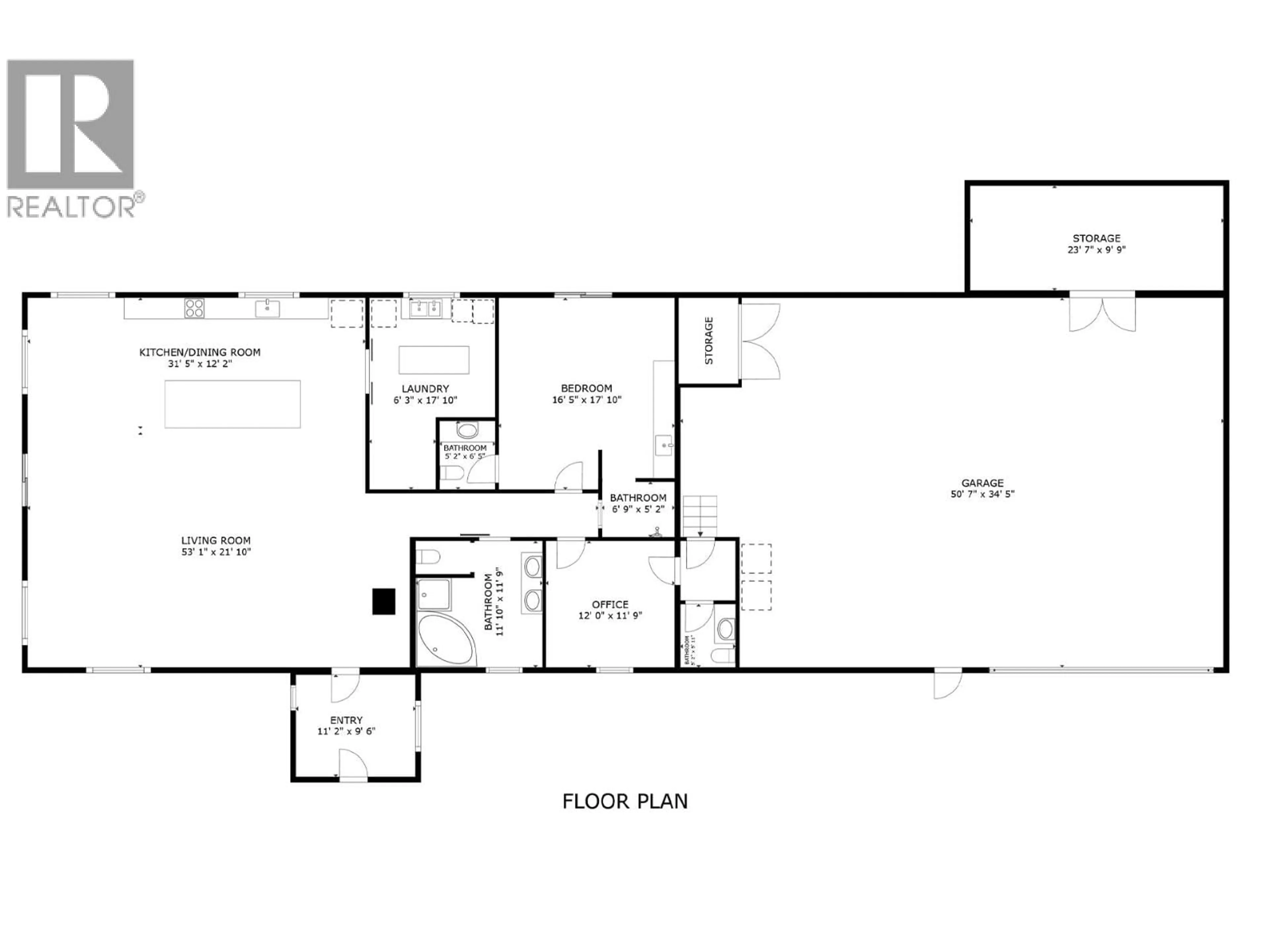 Floor plan for 60 PRINGLE ROAD, Carmi British Columbia V0H1A0