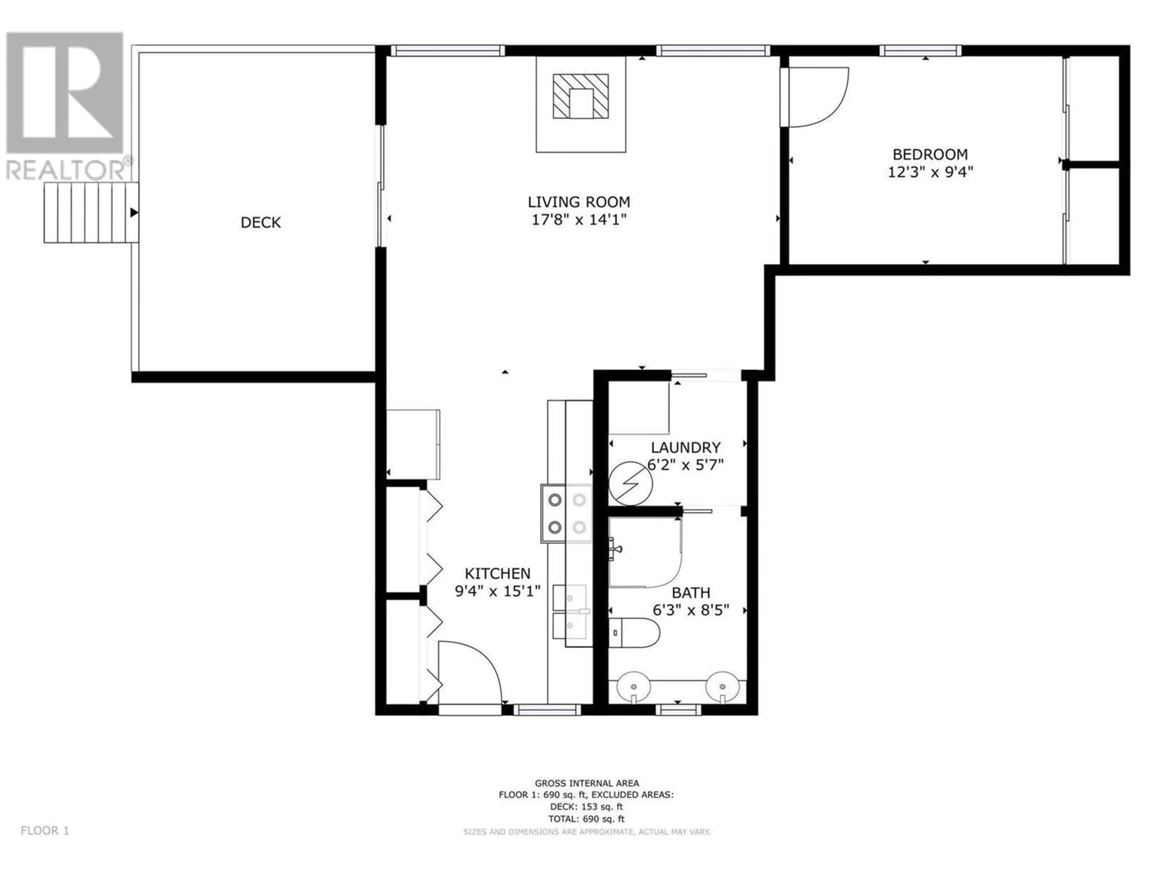 Floor plan for 2545 6 Highway E, Lumby British Columbia V0E2G1