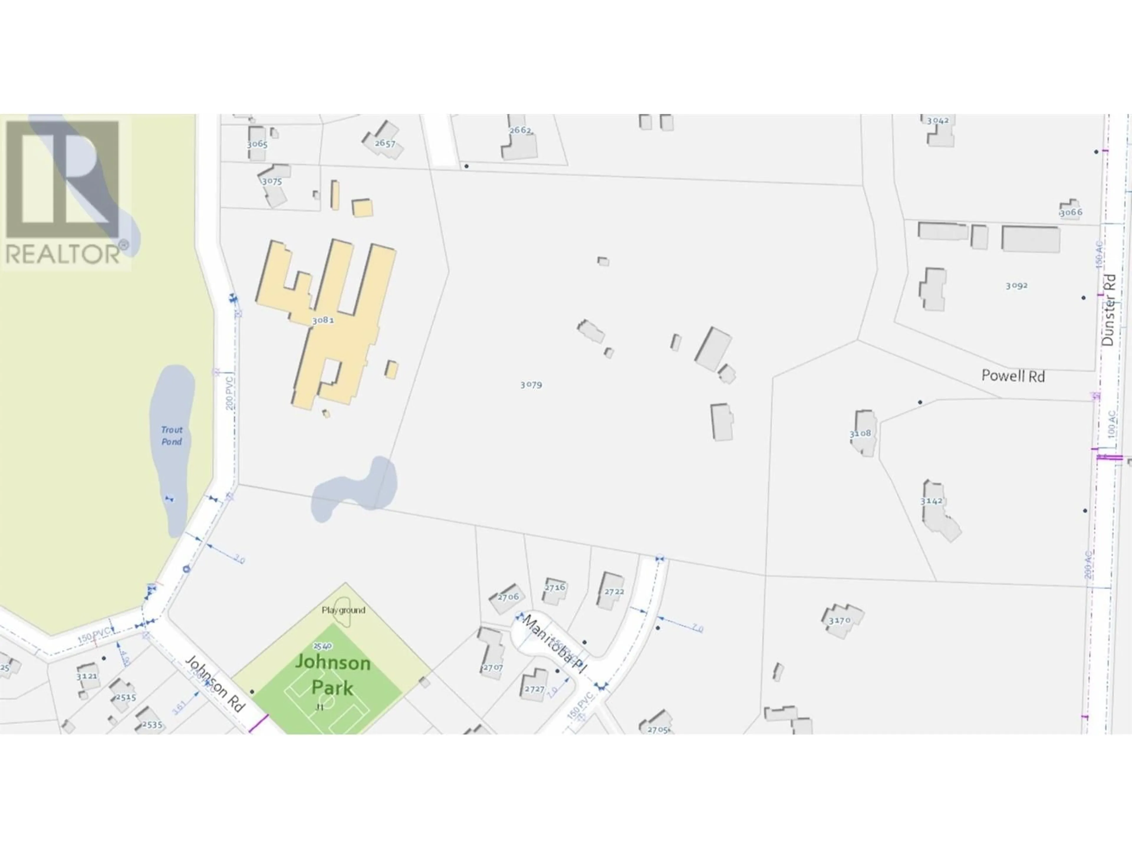 Picture of a map for 2718 O'Reilly Road, Kelowna British Columbia V1W2R5