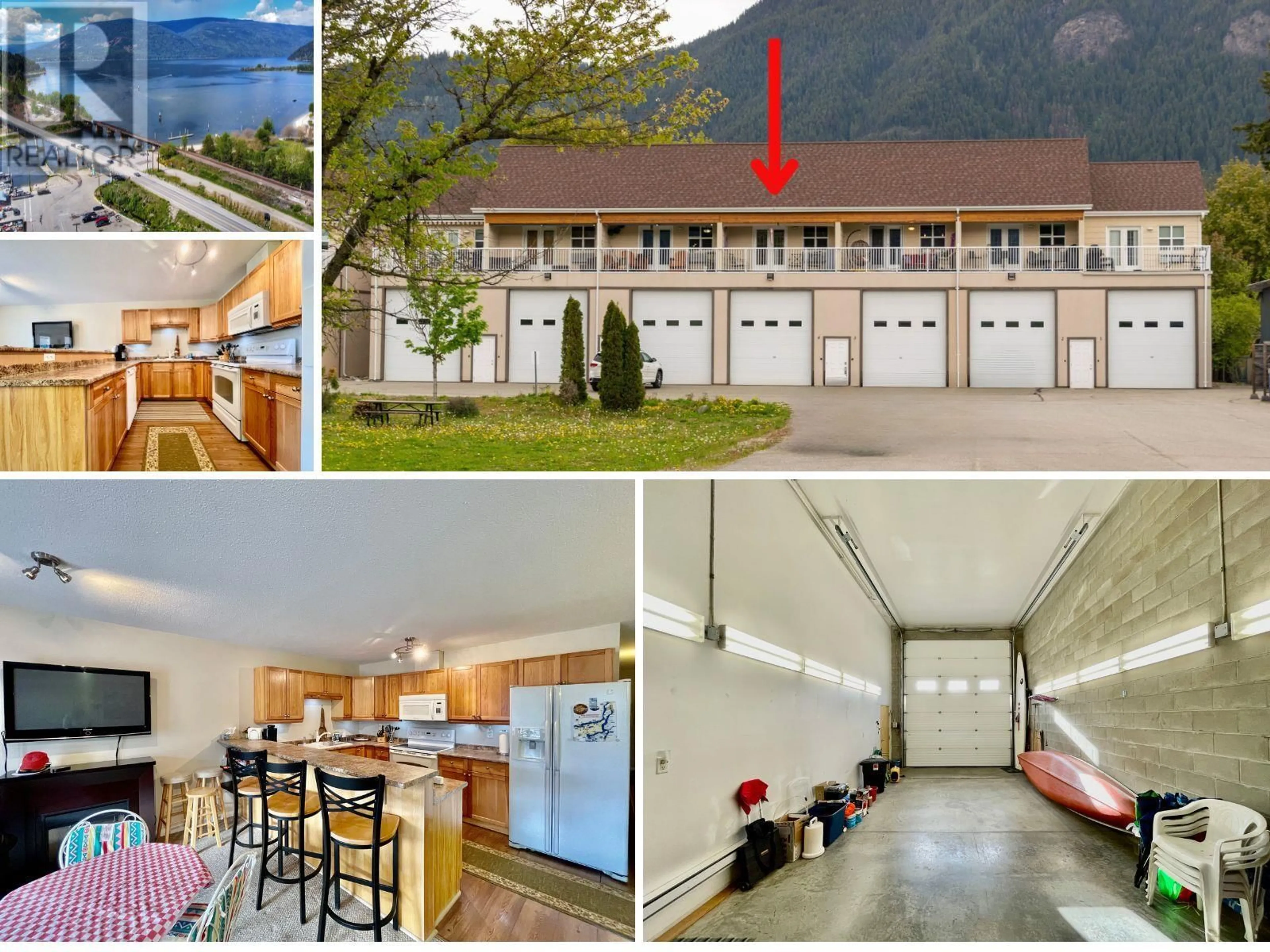 Indoor garage, wood floors for 1205 Riverside Avenue Unit# 4, Sicamous British Columbia V0E2V1