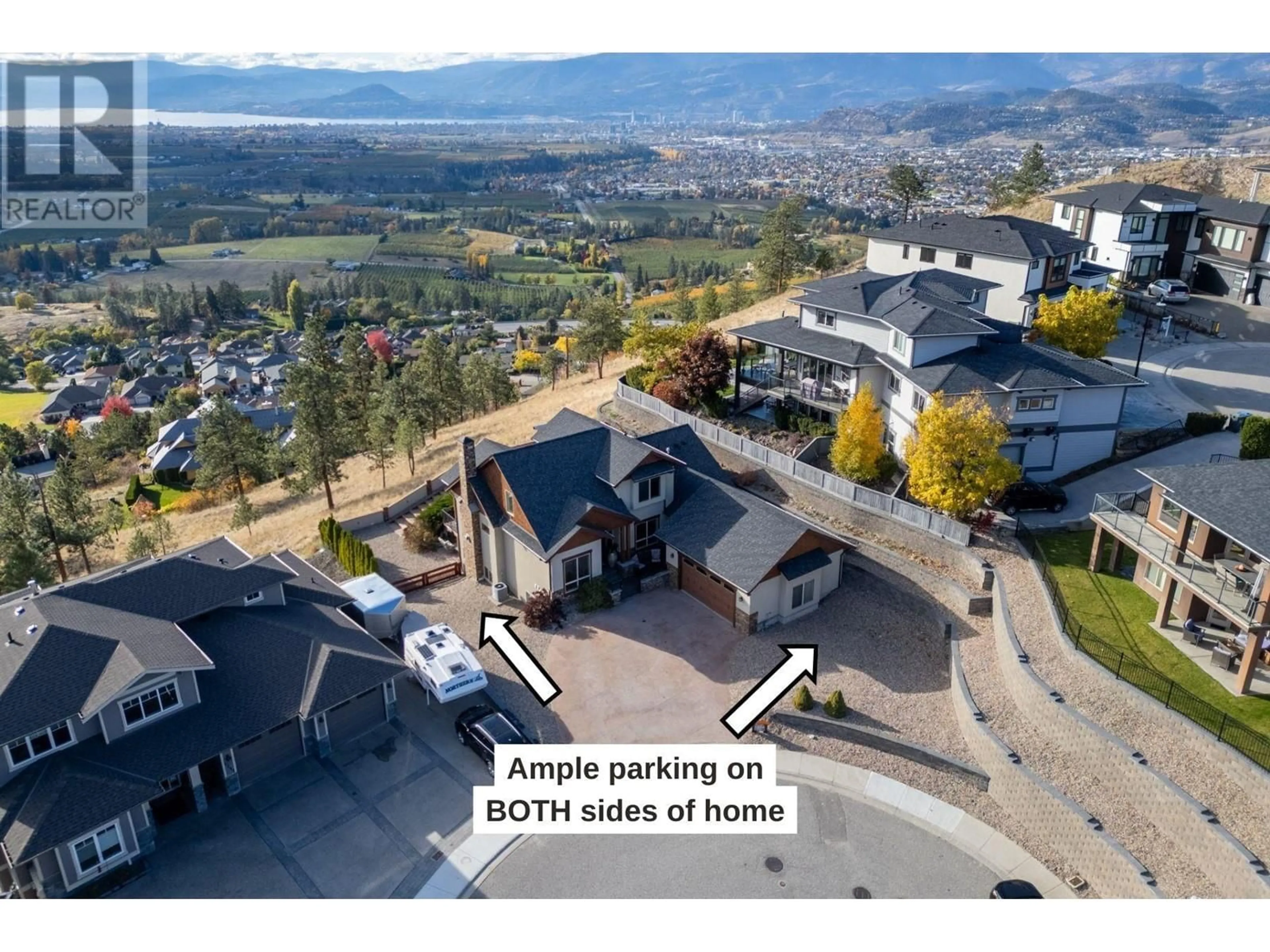 Frontside or backside of a home, the street view for 1294 Samurai Court, Kelowna British Columbia V1P1S2