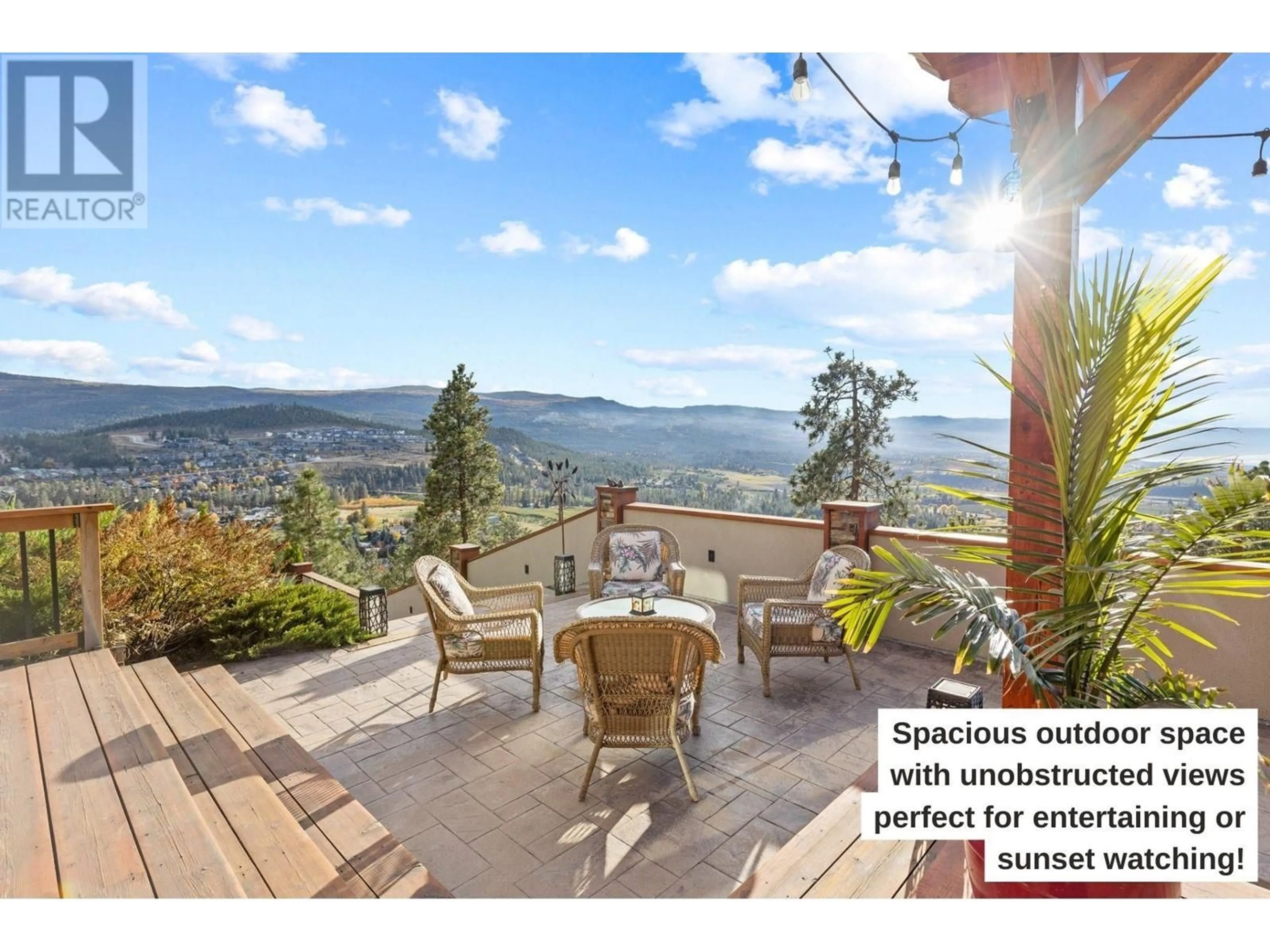 Patio, mountain for 1294 Samurai Court, Kelowna British Columbia V1P1S2