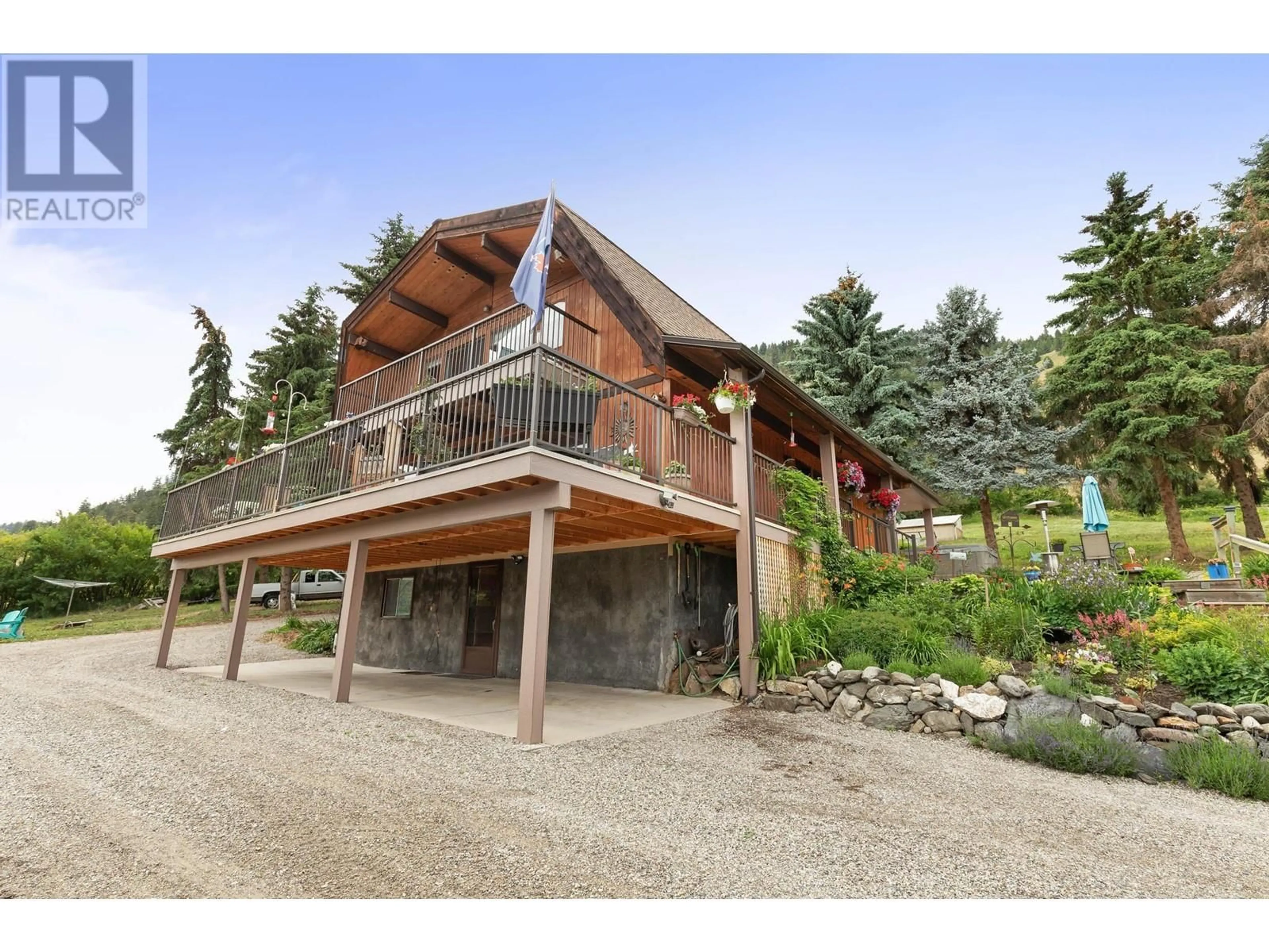 Frontside or backside of a home, cottage for 6721 Buchanan Road, Coldstream British Columbia V1B3C5