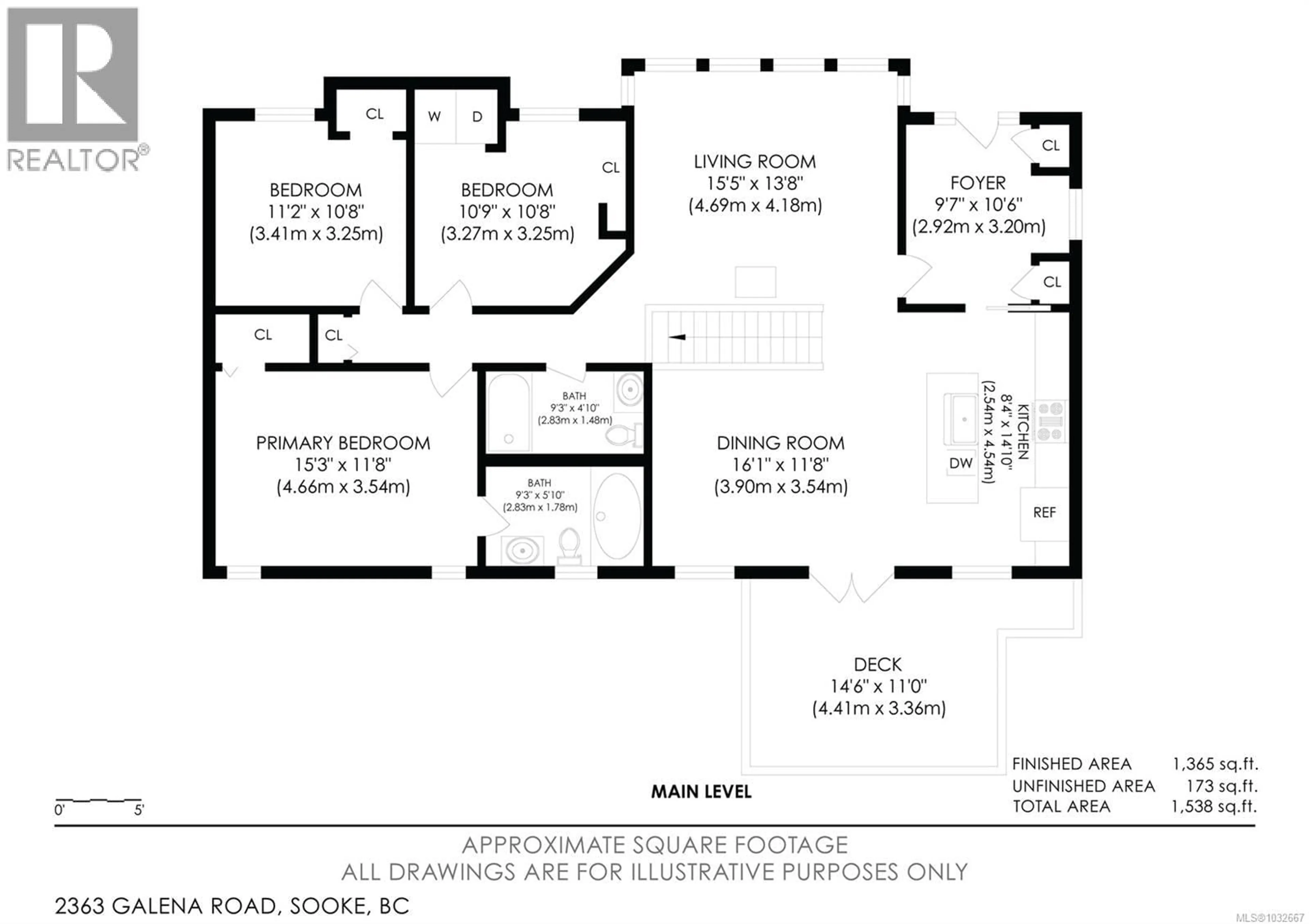 Floor plan for 2363 GALENA ROAD, Sooke British Columbia V9Z0M4