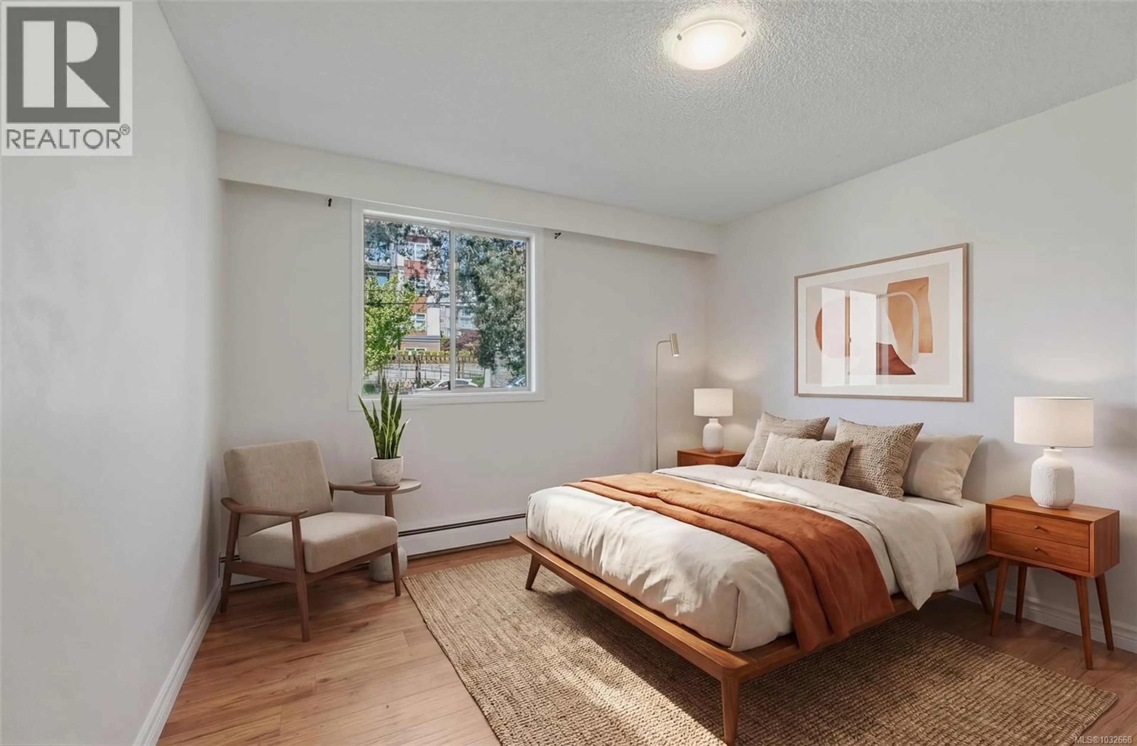 Bedroom with bed, unknown for 123 - 1025 INVERNESS ROAD, Saanich British Columbia V8X2S2