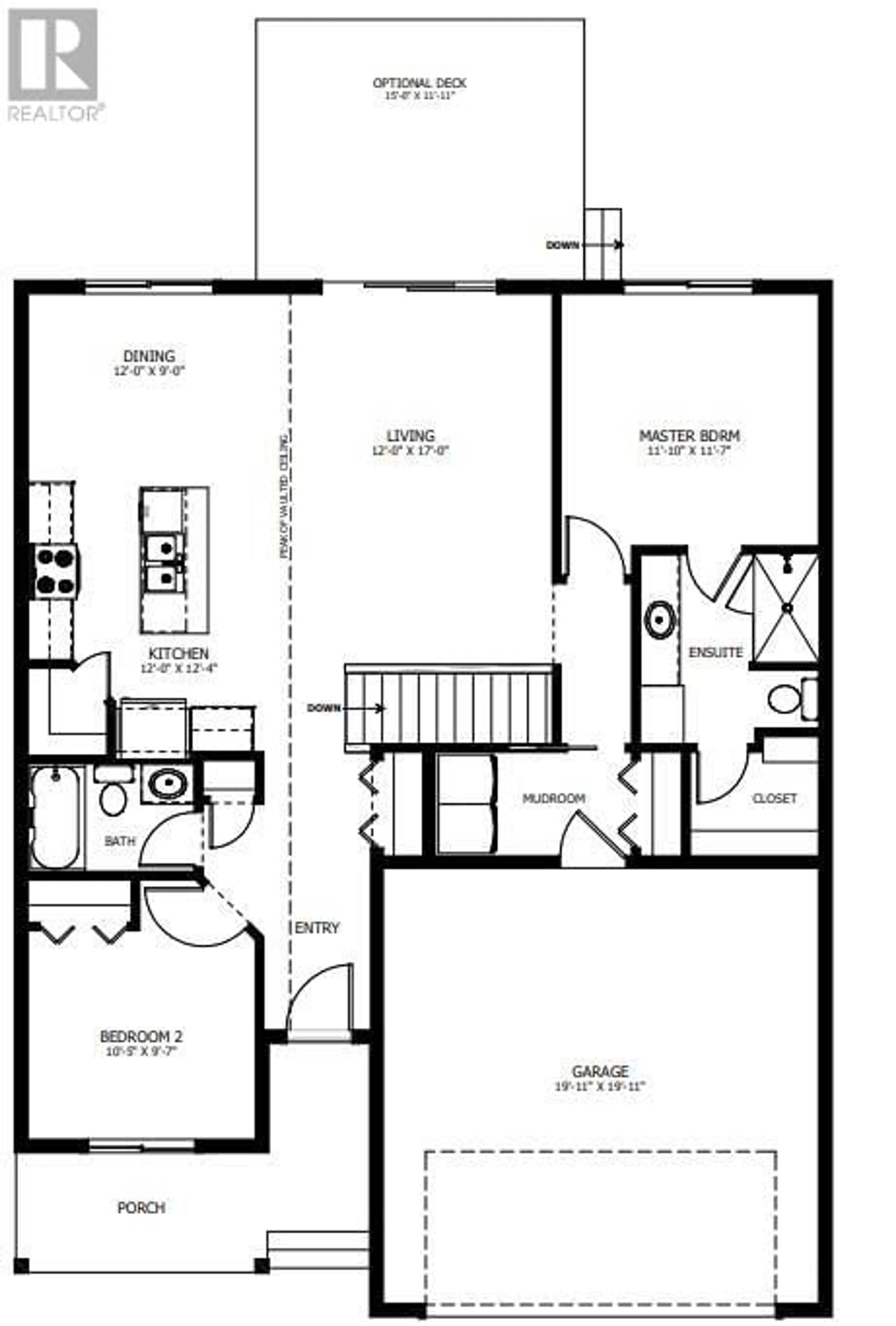 Floor plan for 208 CORRAL Boulevard, Cranbrook British Columbia V1C0C2