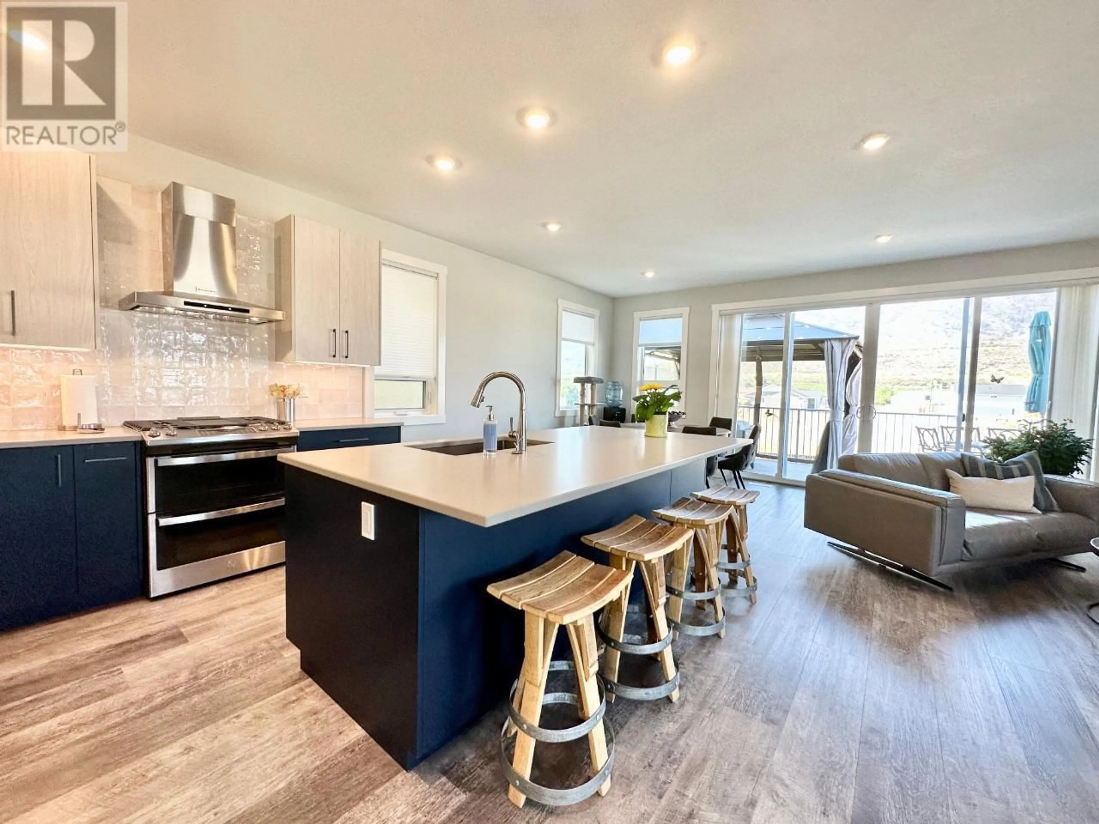 Open concept kitchen for 7016 WREN Drive, Osoyoos British Columbia V0H1V5