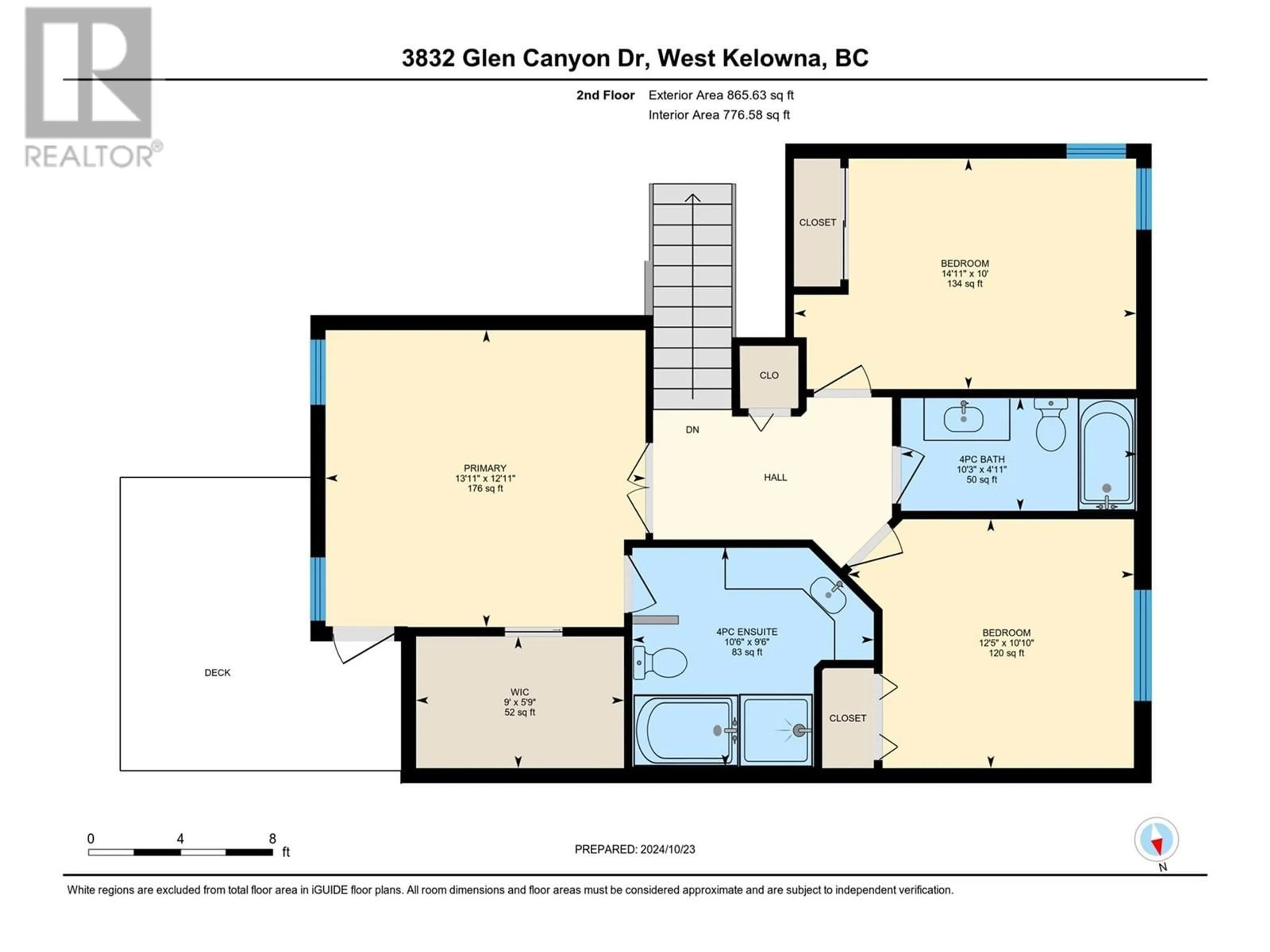 Floor plan for 3832 Glen Canyon Drive, West Kelowna British Columbia V4T2P7