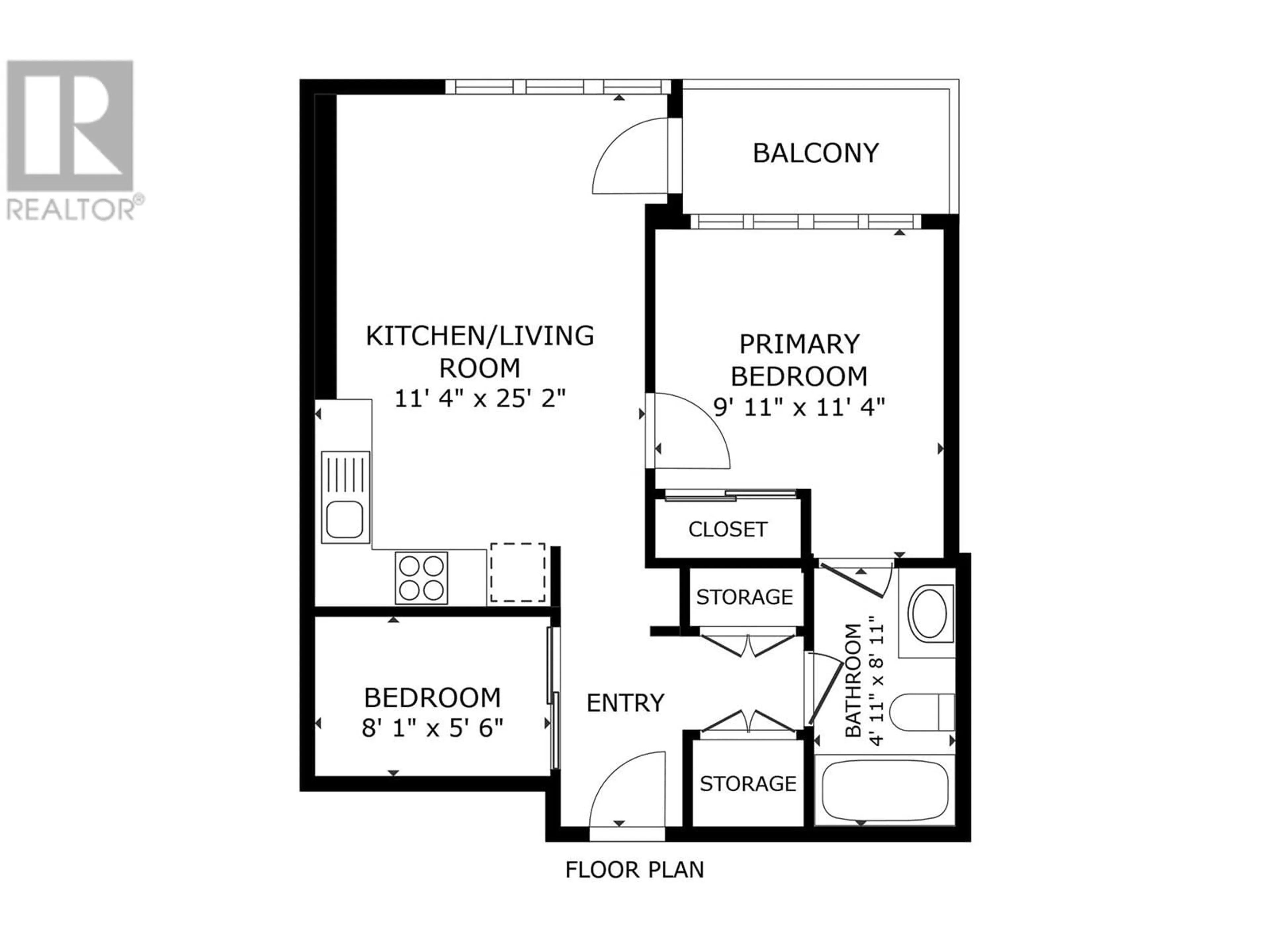 Floor plan for 1488 Bertram Street Unit# 1303, Kelowna British Columbia V1Y6P2