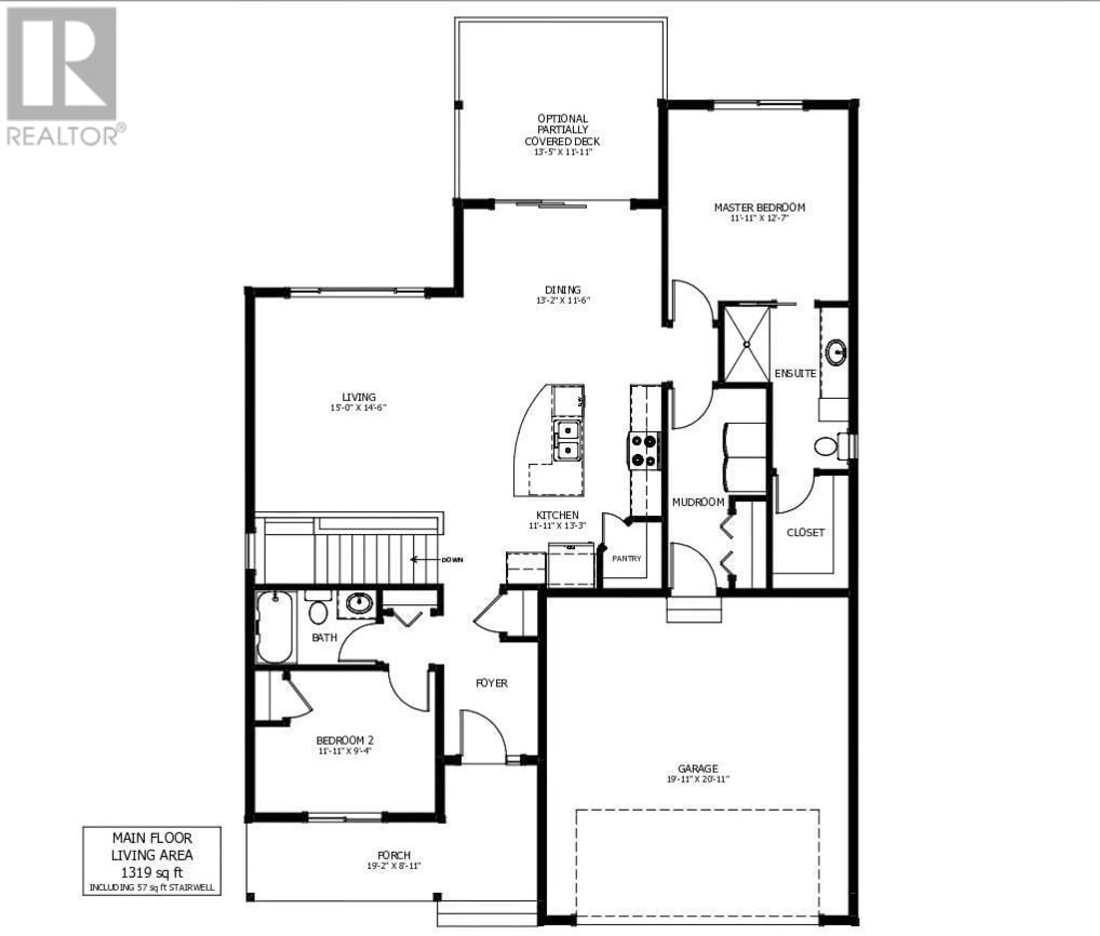 Floor plan for 217 CORRAL BOULEVARD, Cranbrook British Columbia V1C0C2