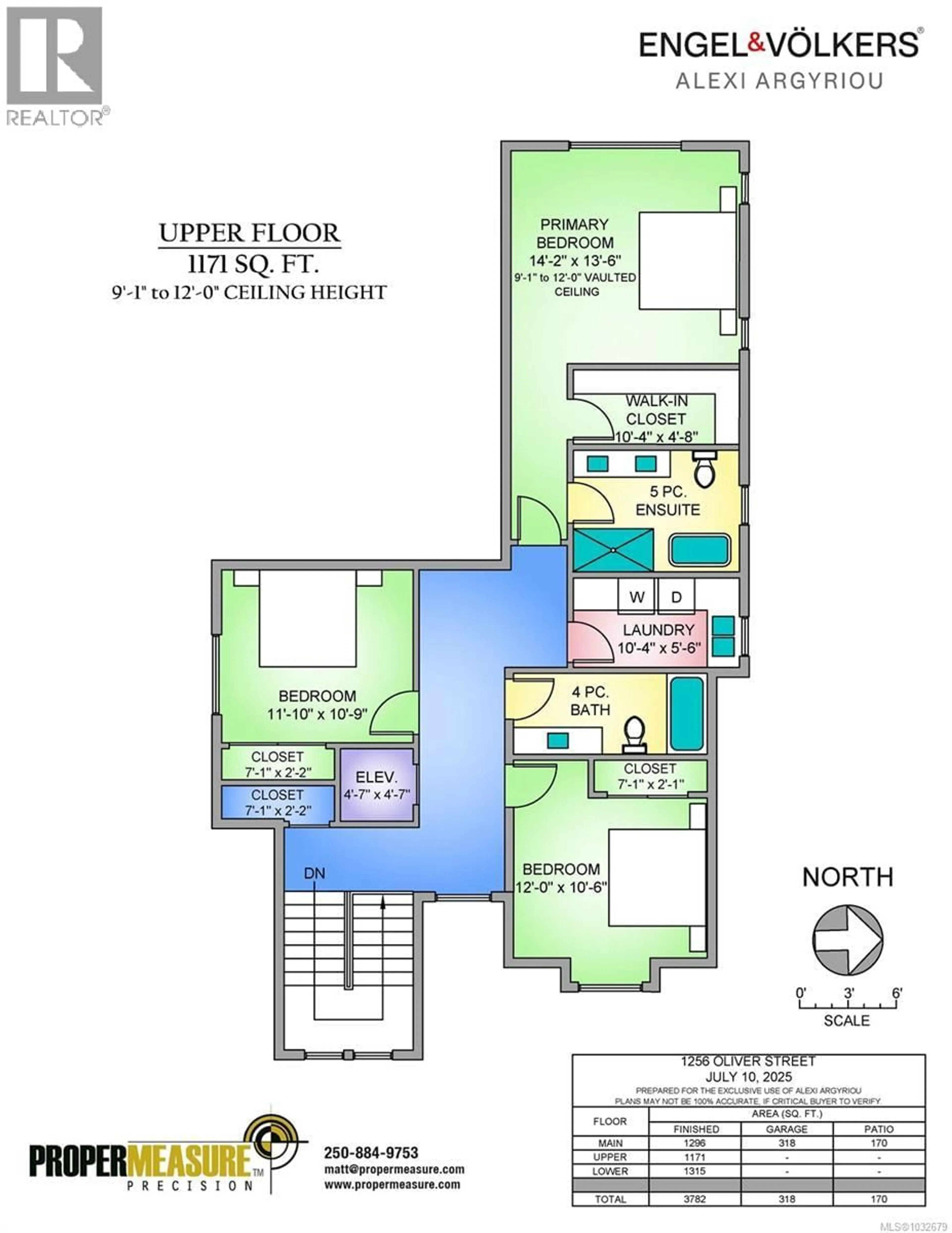 Floor plan for 1256 OLIVER STREET, Oak Bay British Columbia V8S4W9
