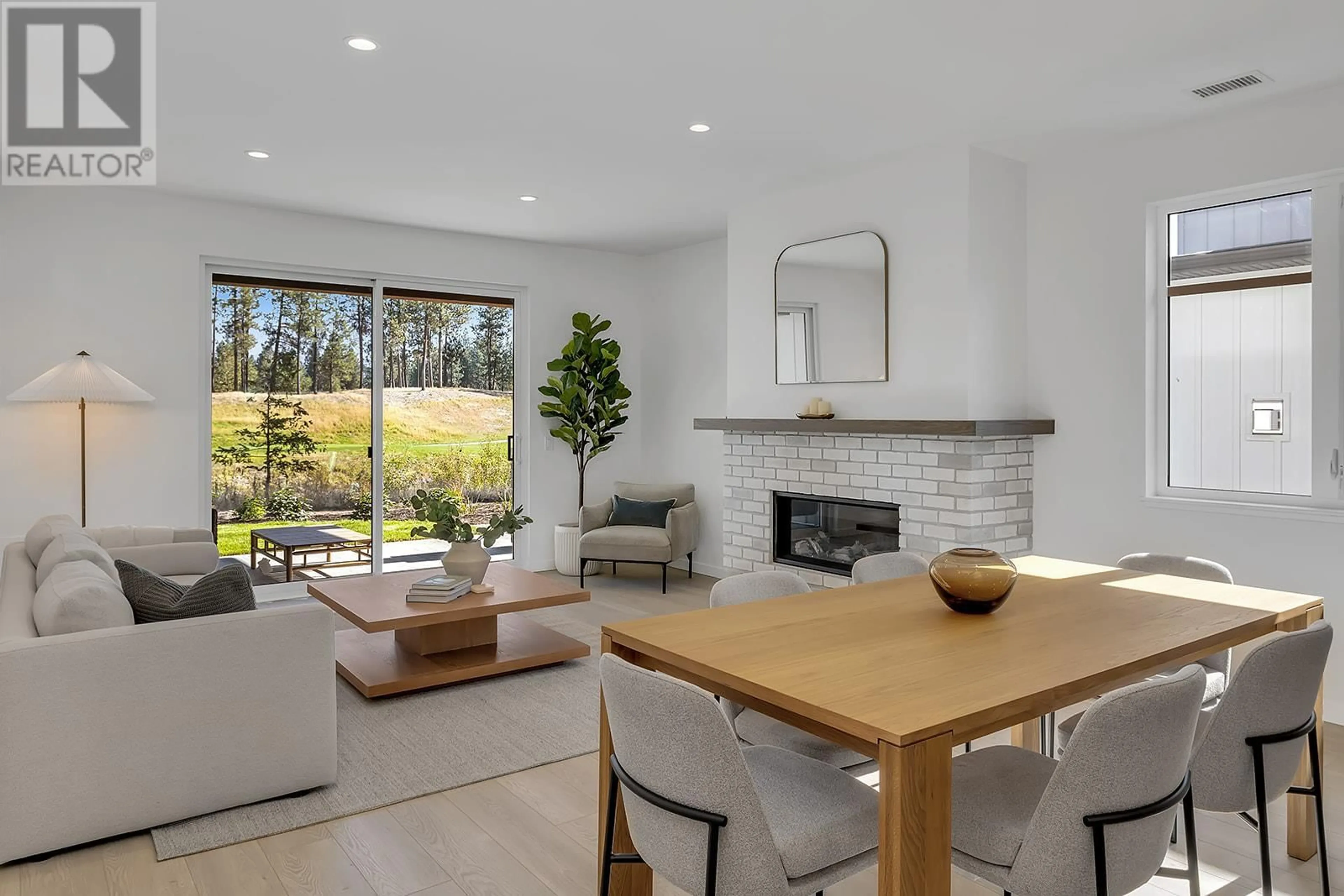 Living room, wood floors for 1979 Country Club Drive Unit# 11, Kelowna British Columbia V1X0H6