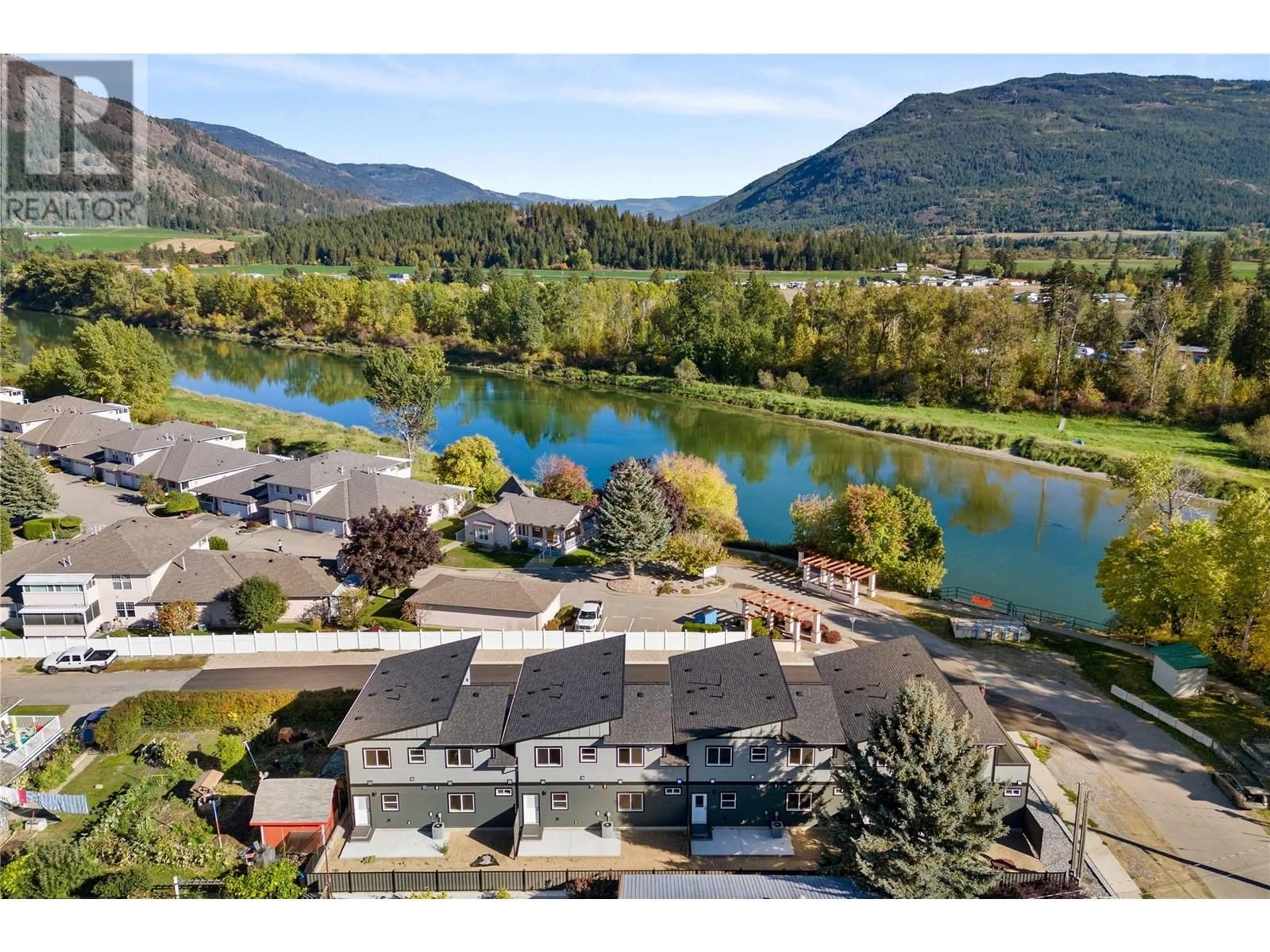 A pic from exterior of the house or condo, the view of lake or river for 1204 Woods Lane, Enderby British Columbia V0E1V2