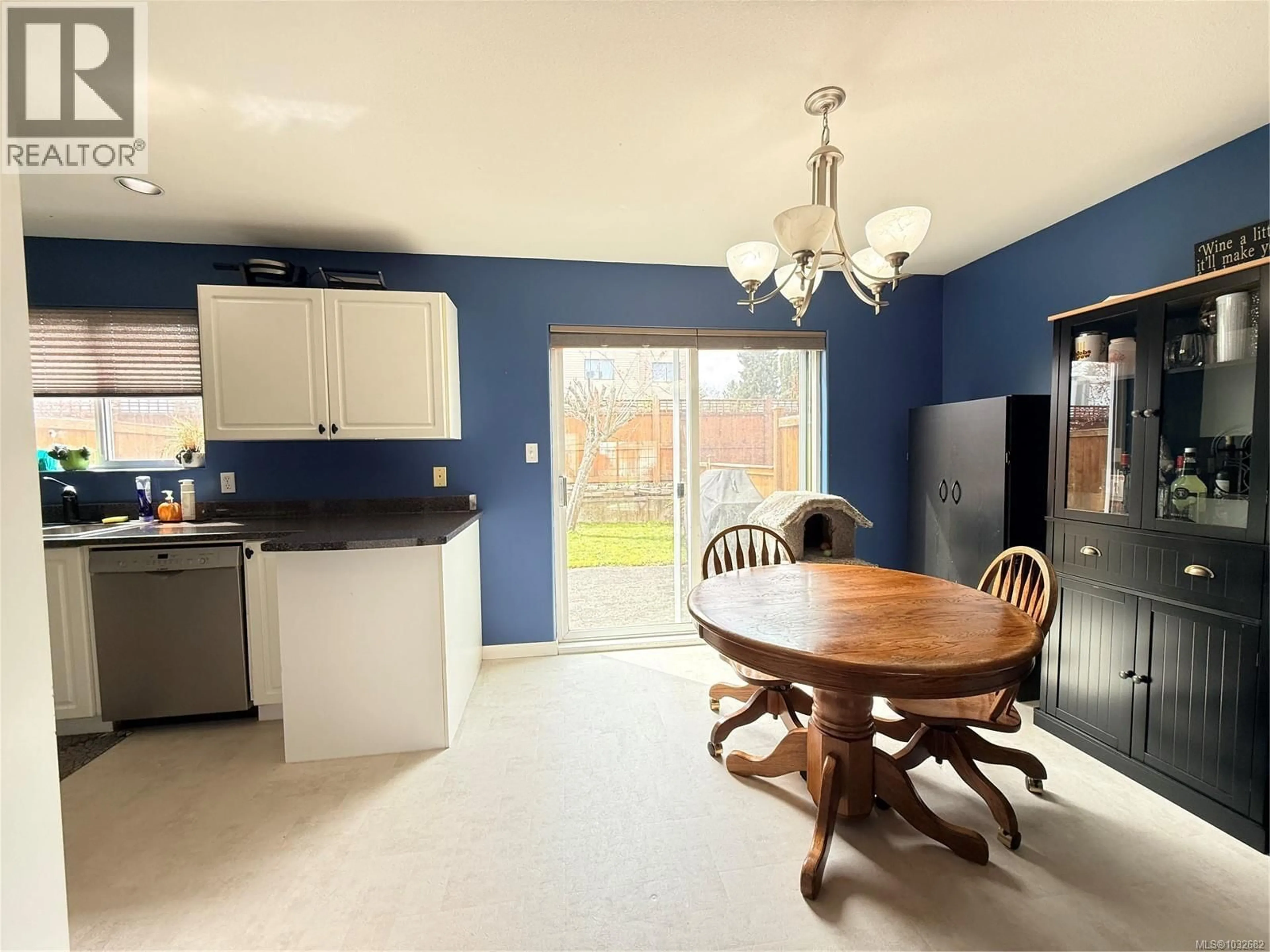 Open concept kitchen, ceramic/tile floor for 2553 KINGCOME PLACE, Port McNeill British Columbia V0N2R0