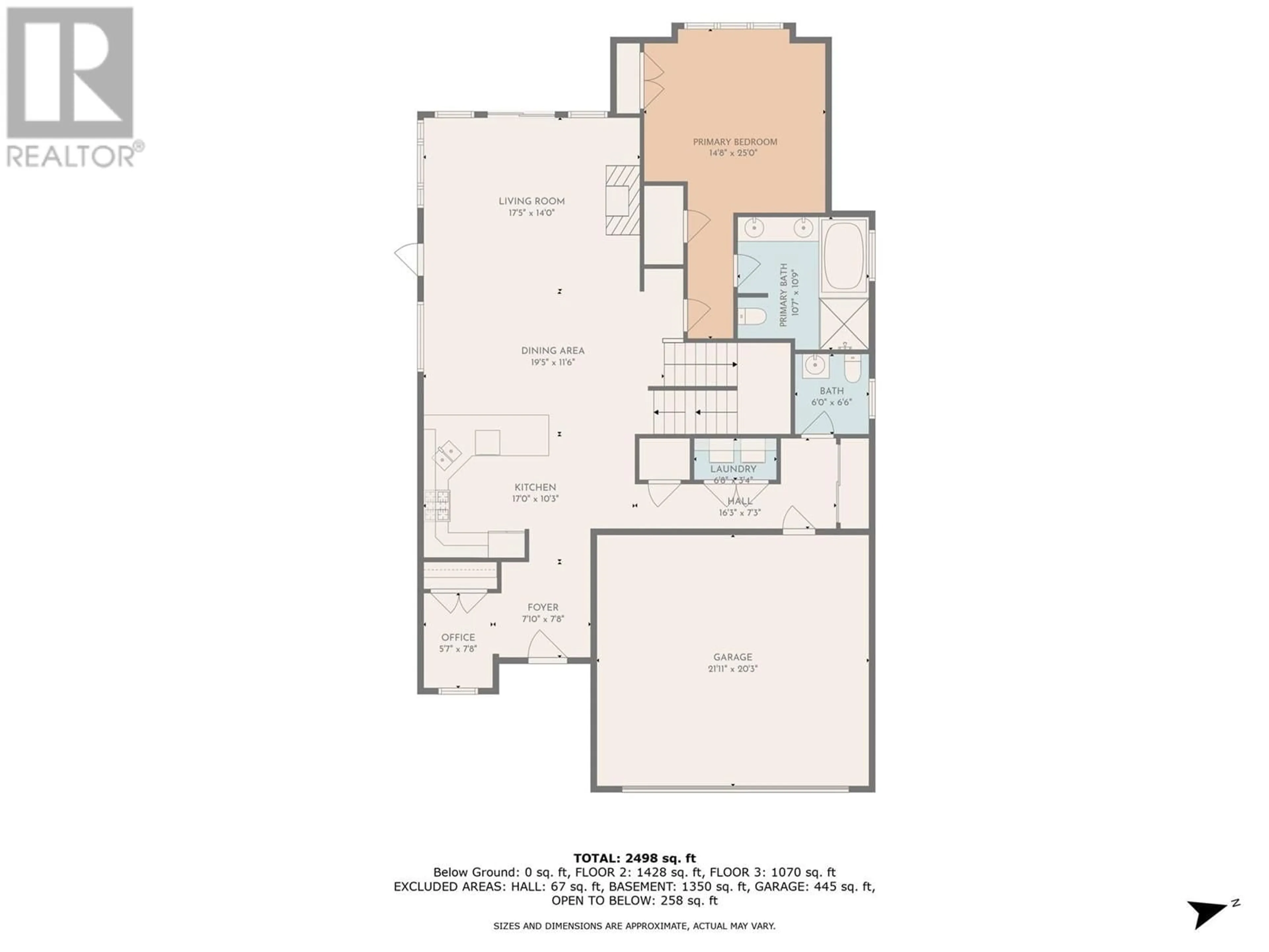 Floor plan for 570 Sarsons Road Unit# 8 Lot# 40, Kelowna British Columbia V1W5H5