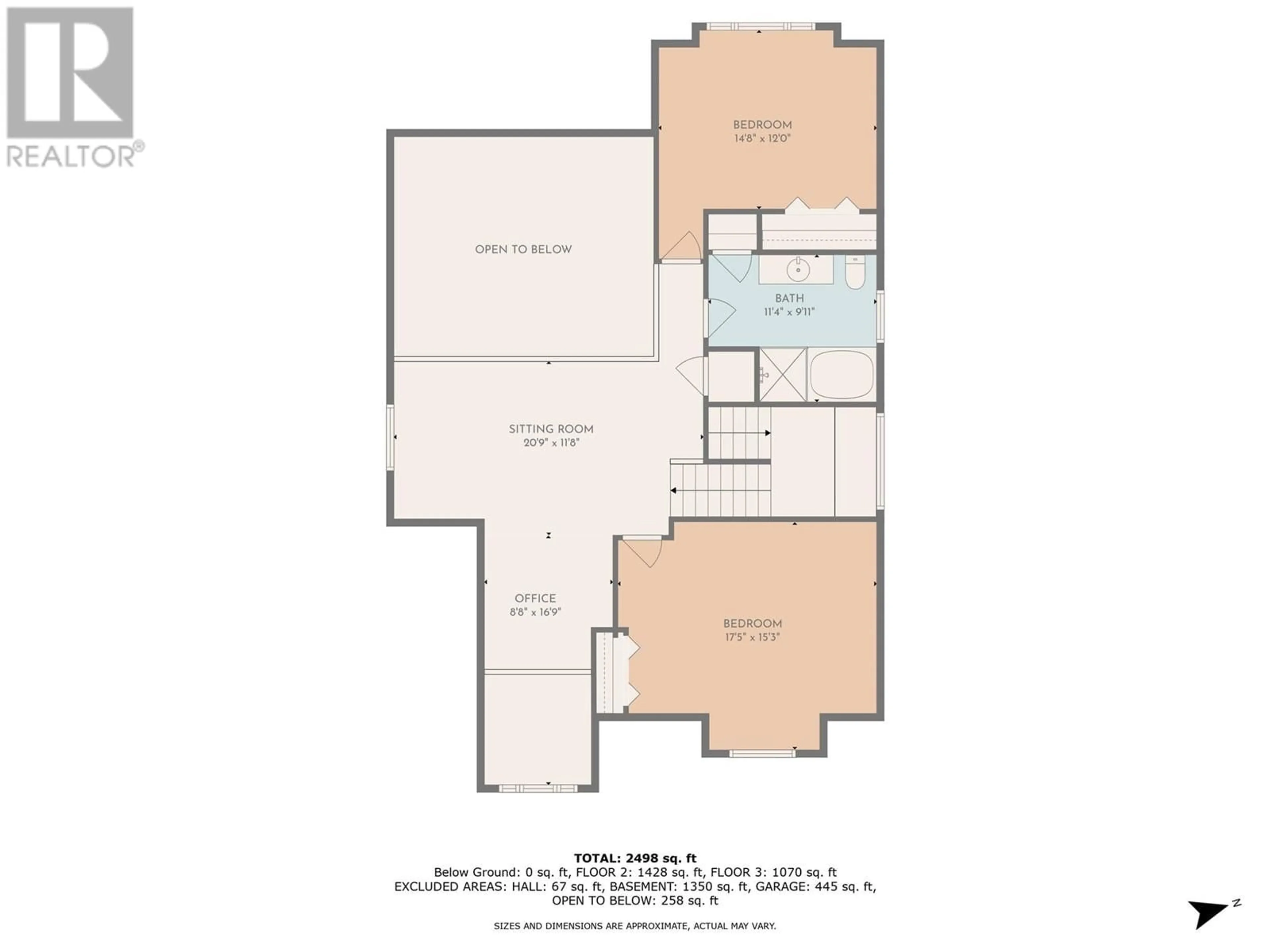 Floor plan for 570 Sarsons Road Unit# 8 Lot# 40, Kelowna British Columbia V1W5H5