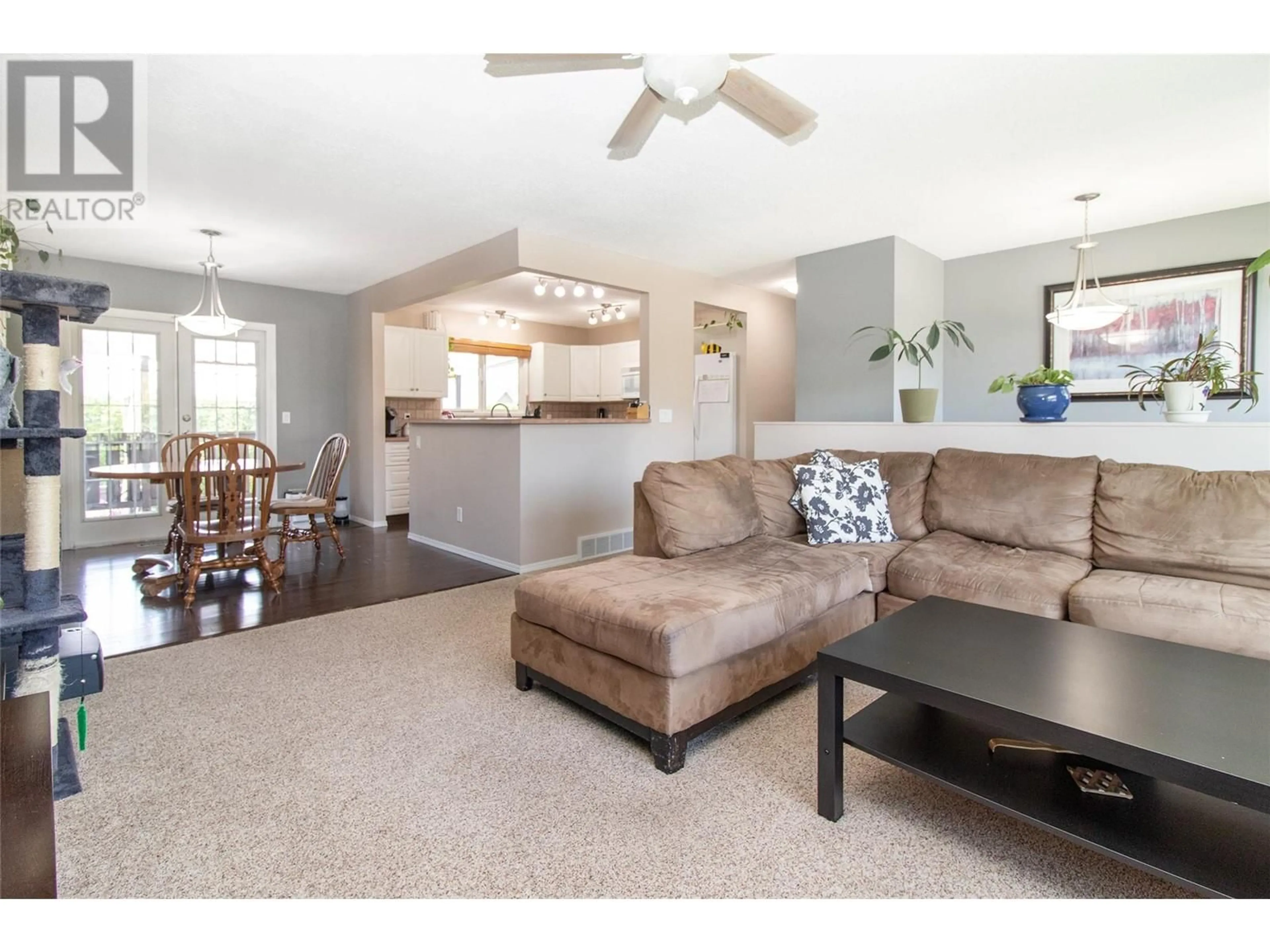 Living room, wood floors for 1310 Mary Court, Kelowna British Columbia V1X5V3