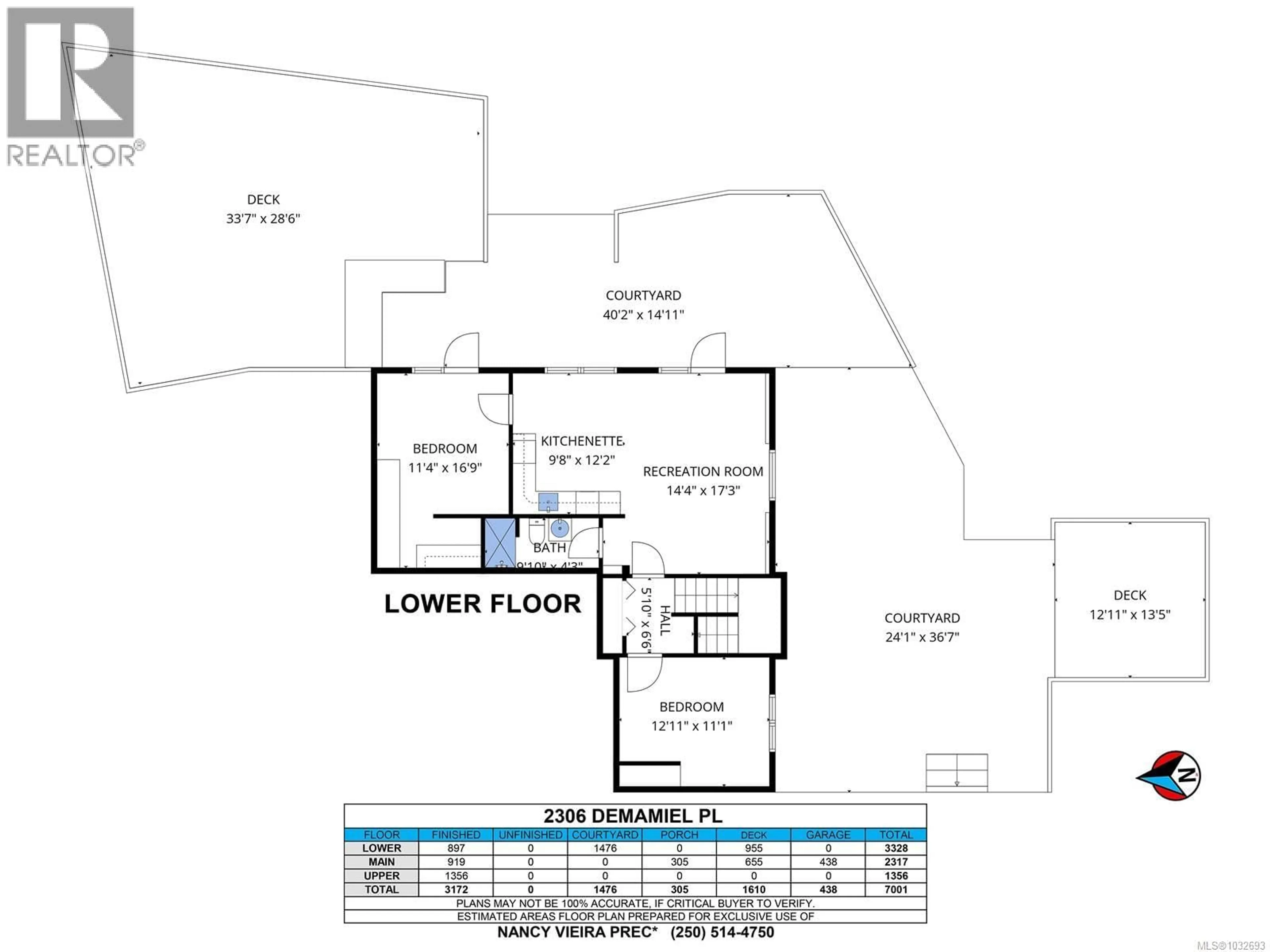 Floor plan for 2306 DEMAMIEL PLACE, Sooke British Columbia V9Z0Y4