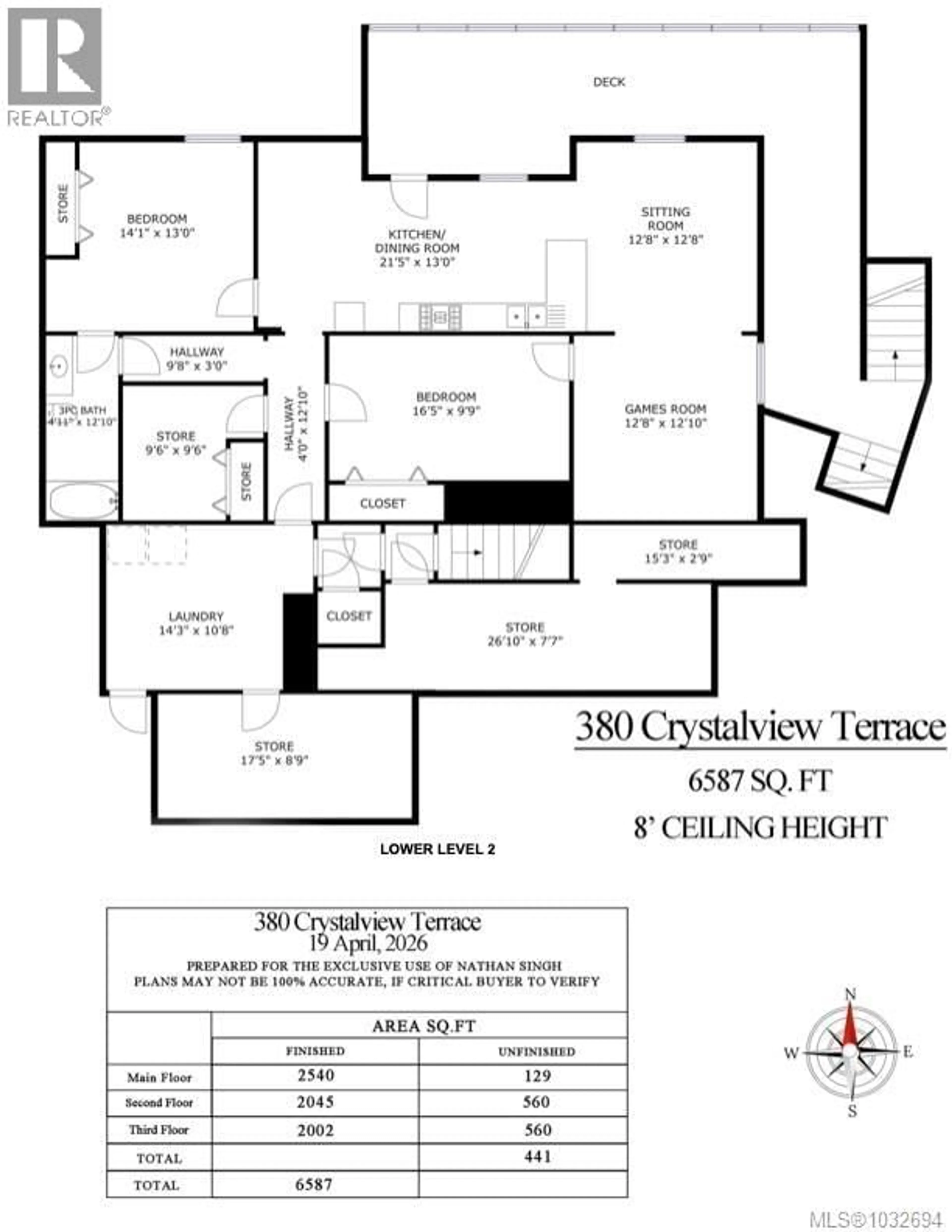Floor plan for 380 CRYSTALVIEW TERRACE, Langford British Columbia V9B5S5