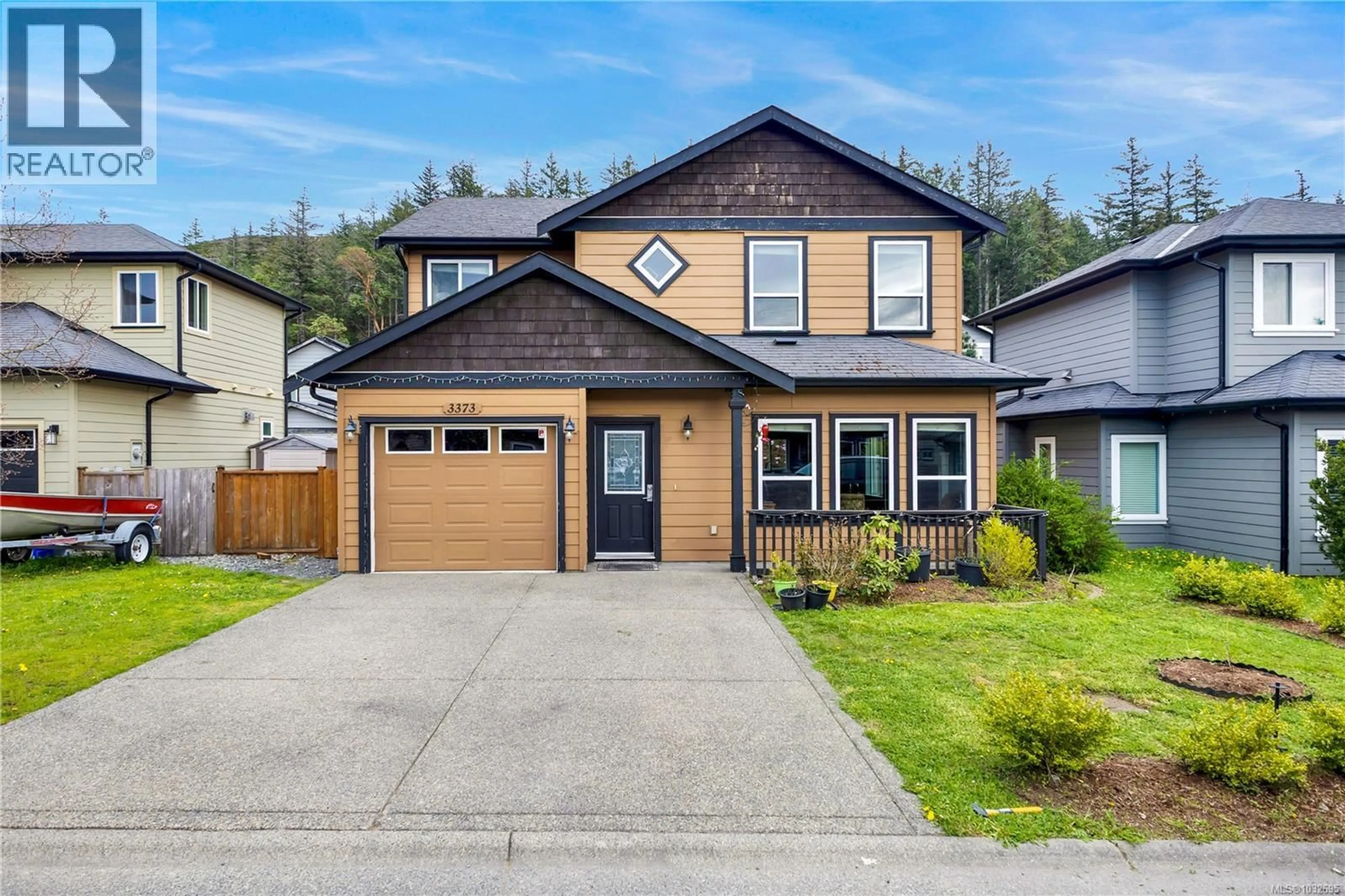 Home with vinyl exterior material, street for 3373 TURNSTONE DRIVE, Langford British Columbia V9C0B4