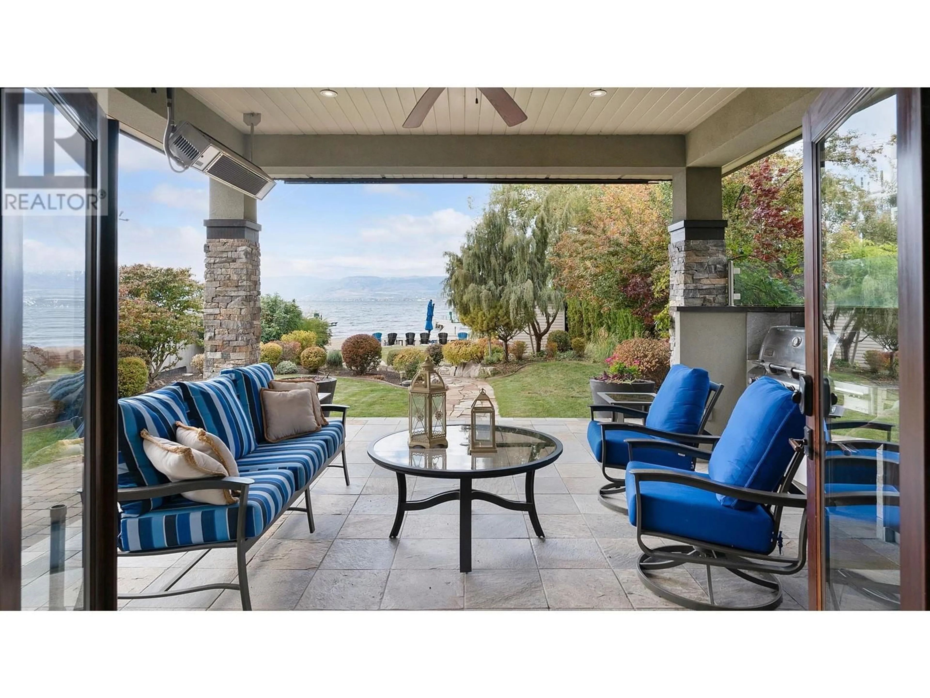 Patio for 4100 Lakeshore Road, Kelowna British Columbia V1W1V6