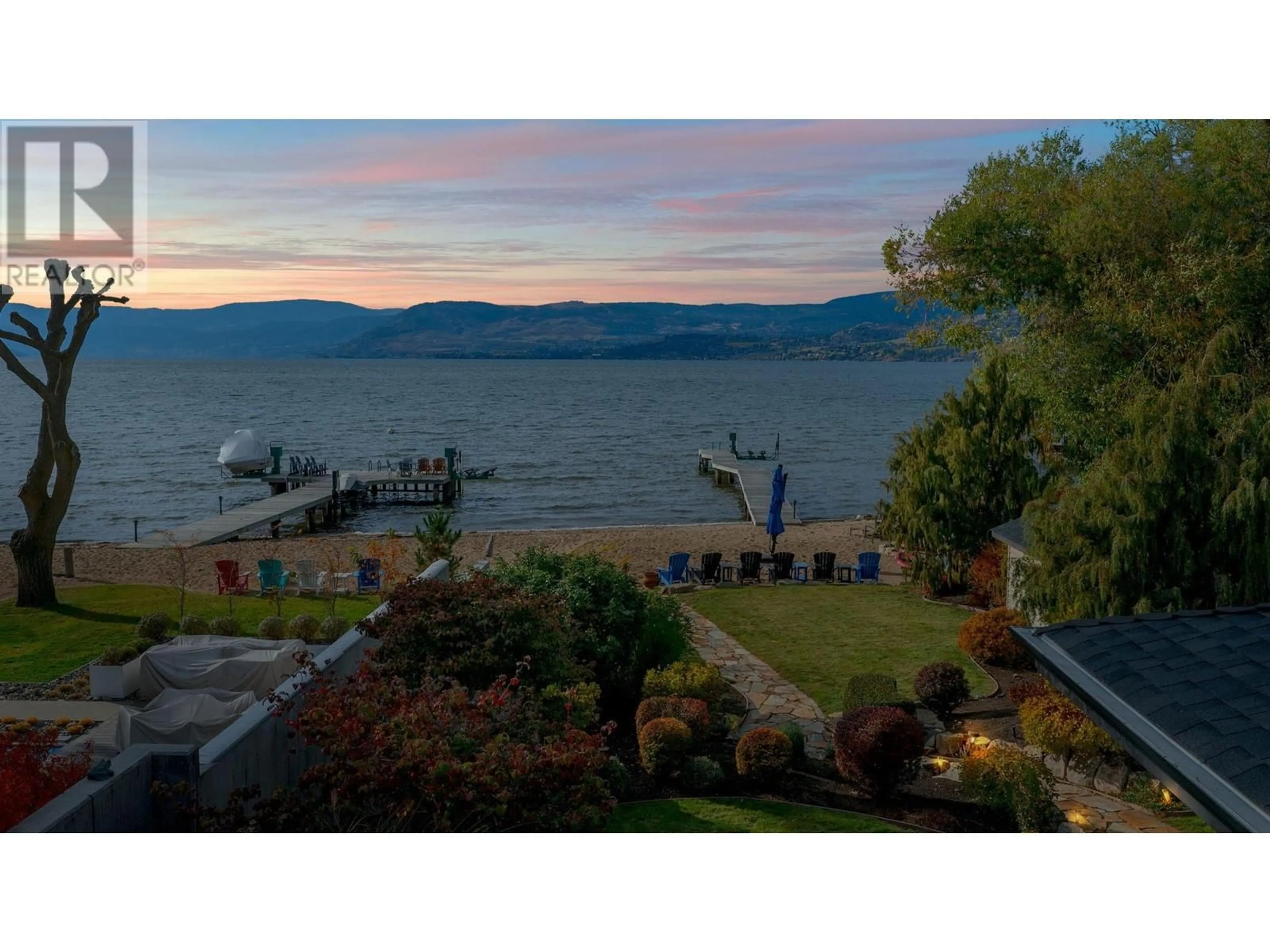 A pic from exterior of the house or condo, lake for 4100 Lakeshore Road, Kelowna British Columbia V1W1V6