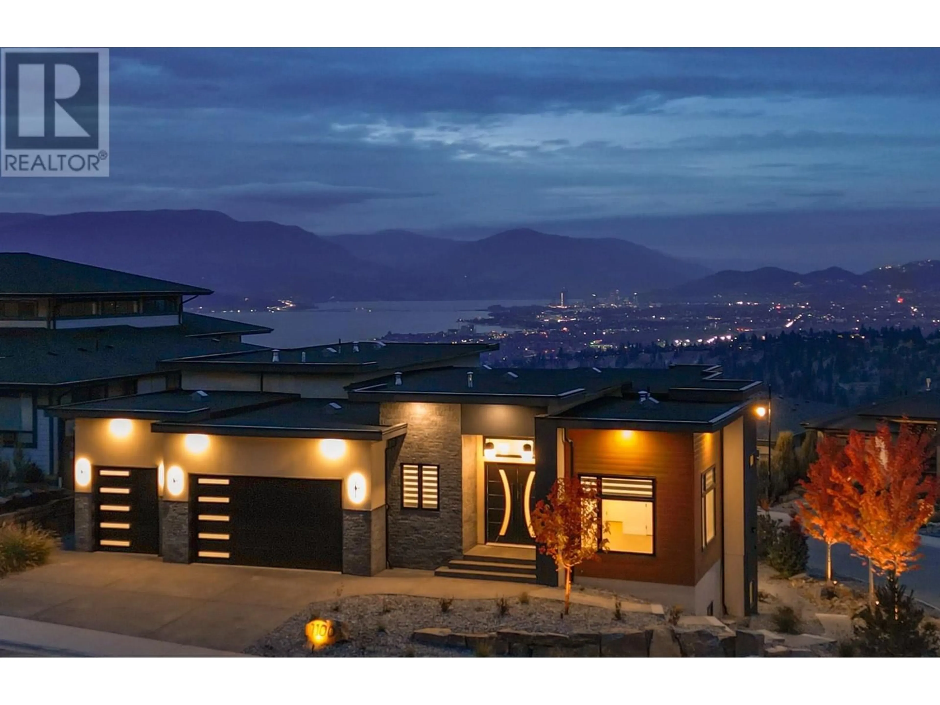 Frontside or backside of a home, the view of mountain for 1100 Clarance Avenue, Kelowna British Columbia V1W5M6