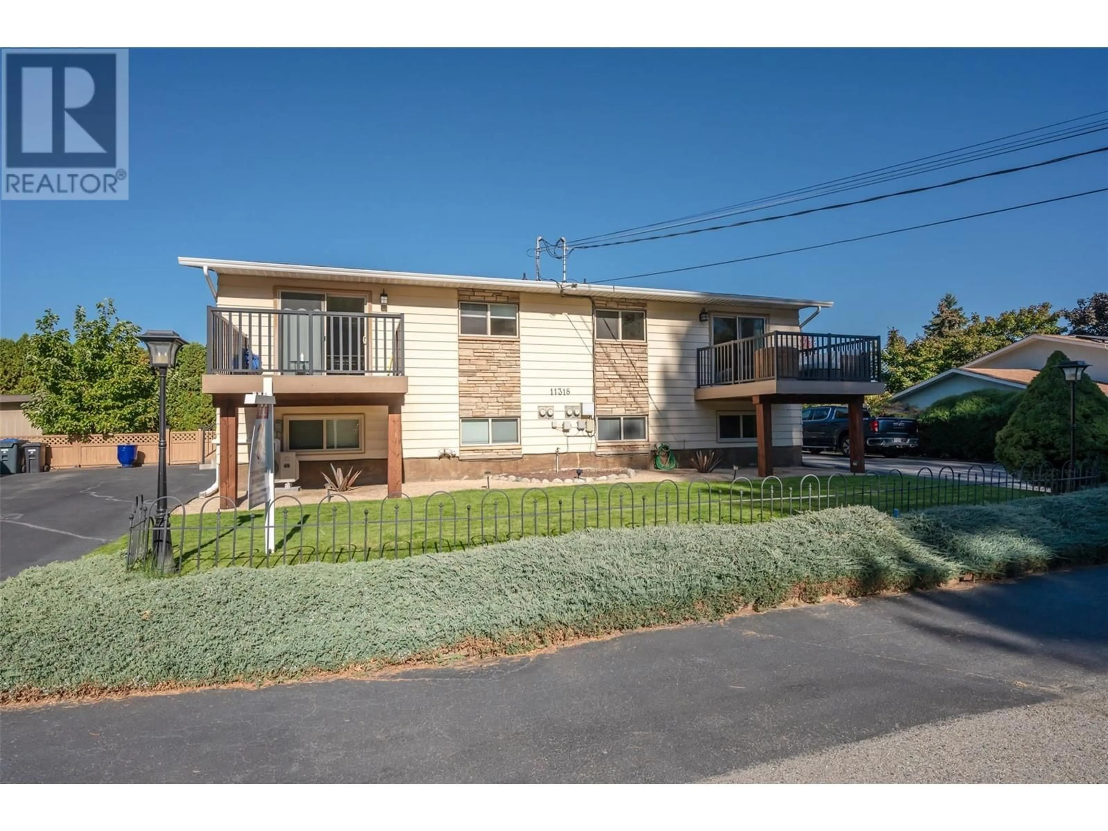 Frontside or backside of a home, the street view for 11318 Jubilee Road Unit# 1, Summerland British Columbia V0H1Z0