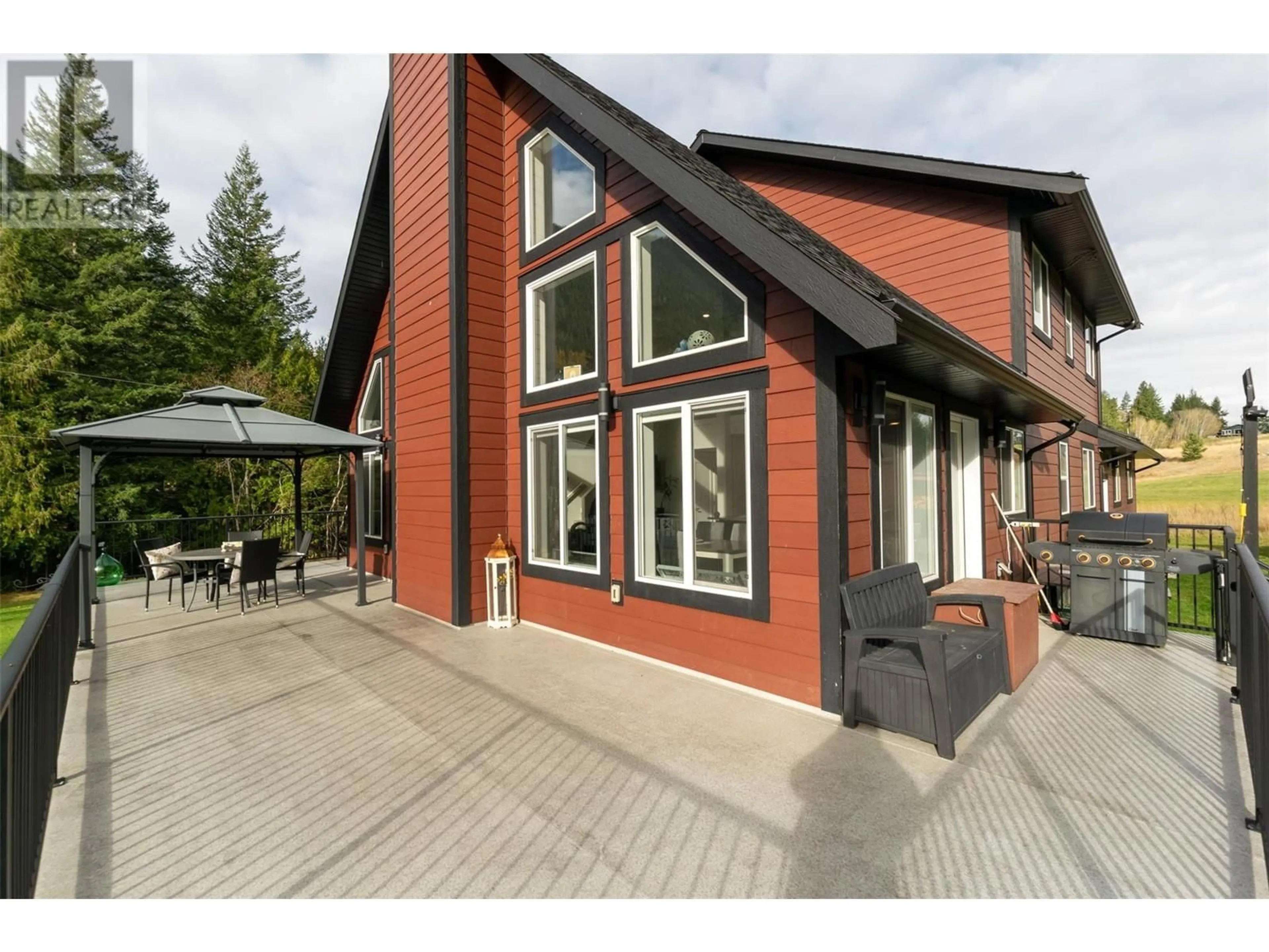 Patio, the front or back of building for 738 Bolton Road, Tappen British Columbia V0E2X0