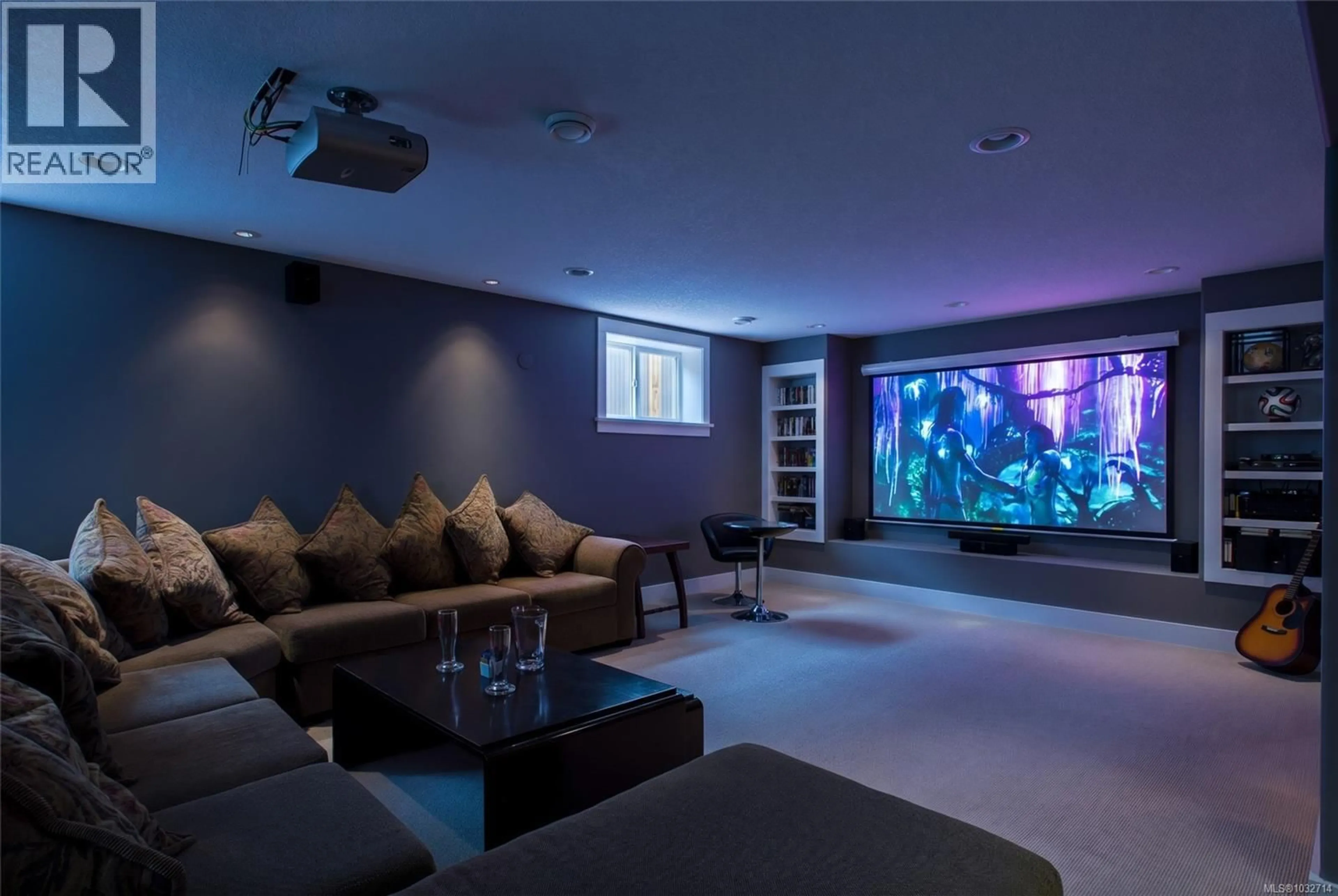 Home theater for 6062 CLARENCE WAY, Nanaimo British Columbia V9V1R7