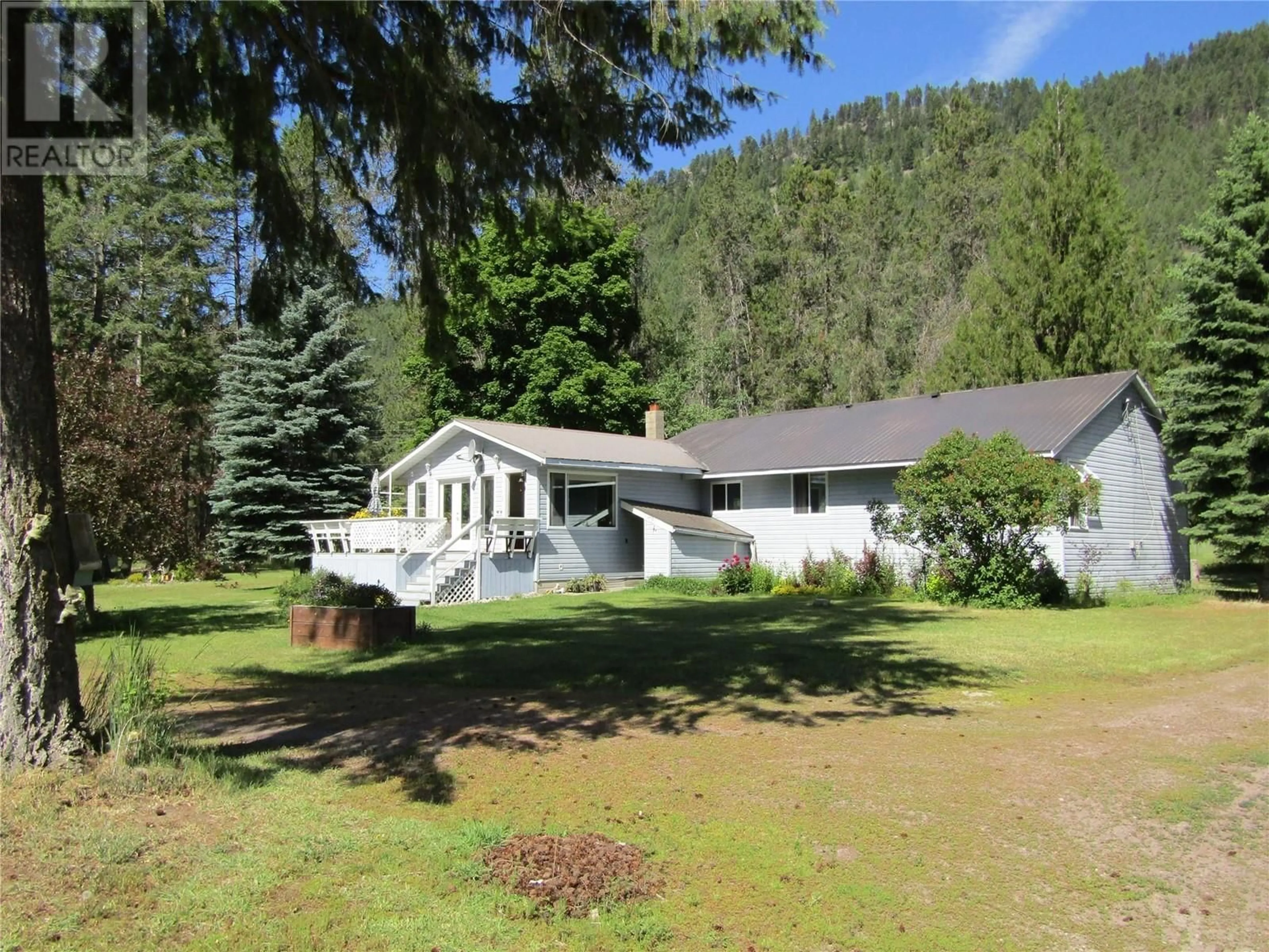 Frontside or backside of a home, cottage for 3260 CHRISTIAN VALLEY Road, Westbridge British Columbia V0H2B0