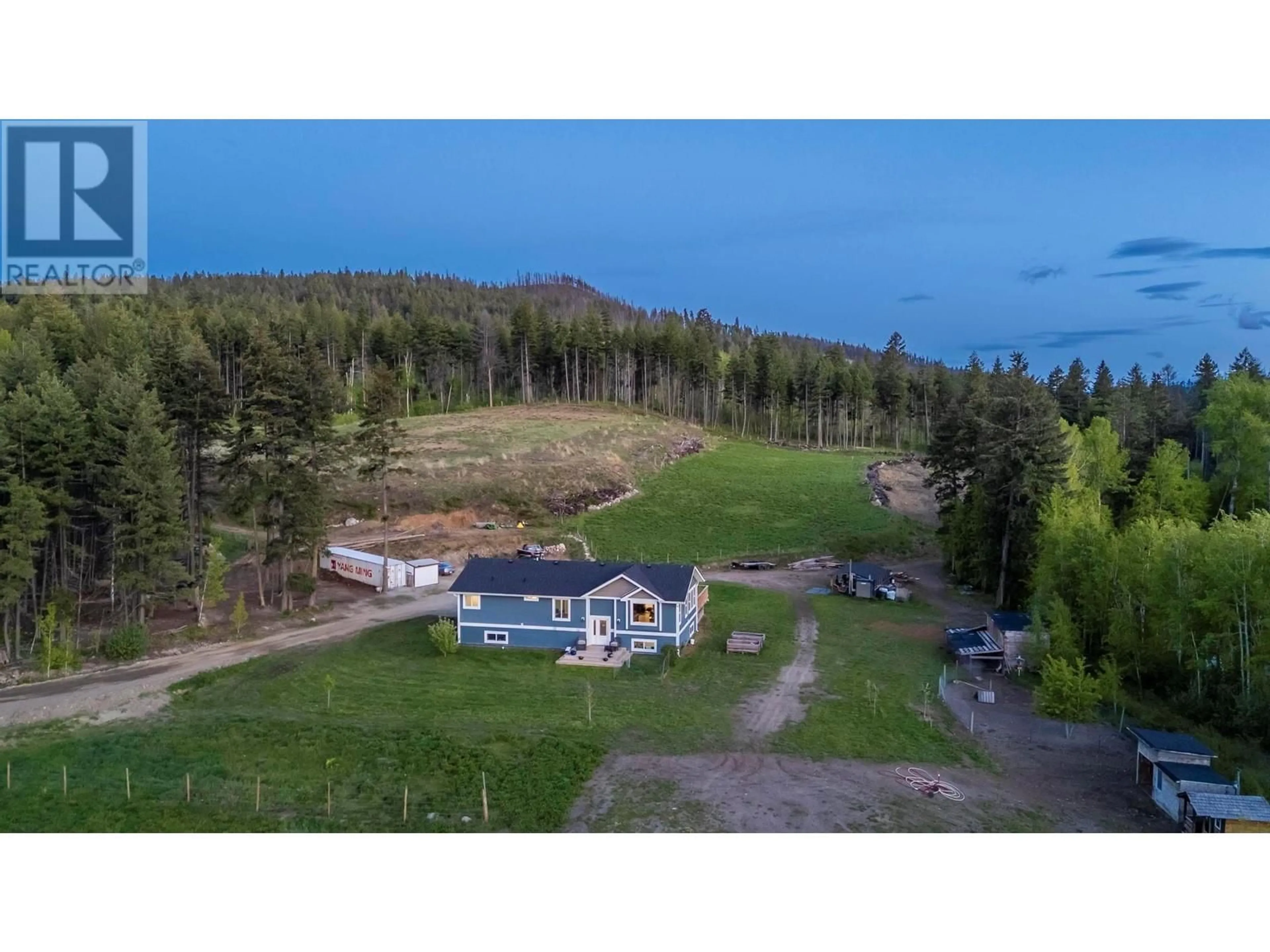 A pic from outside/outdoor area/front of a property/back of a property/a pic from drone, unknown for 3530 CARRE ROAD, West Kelowna British Columbia V4T1V9