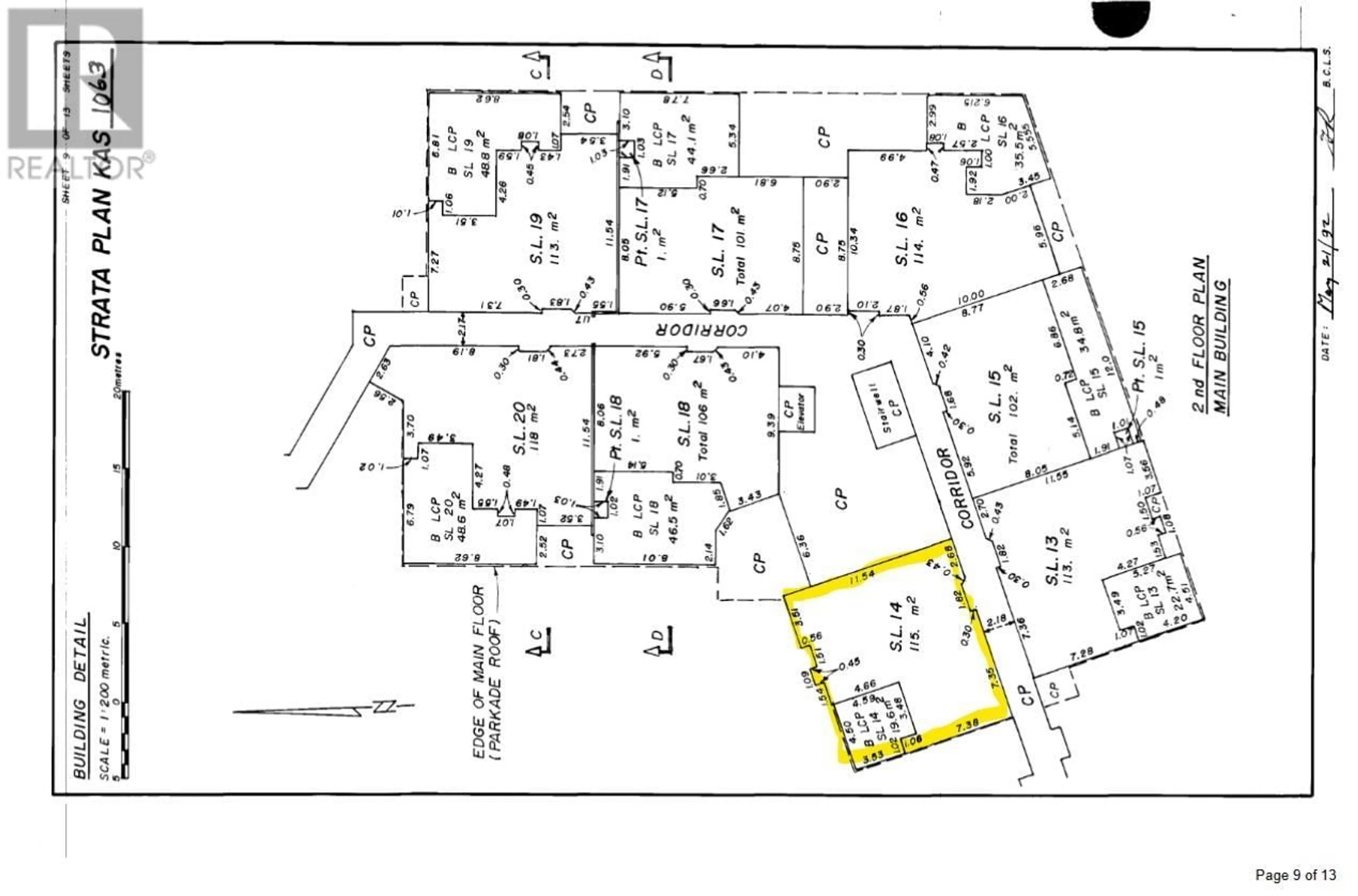 Floor plan for 3335 Richter Street Unit# 206, Kelowna British Columbia V1W3Y1