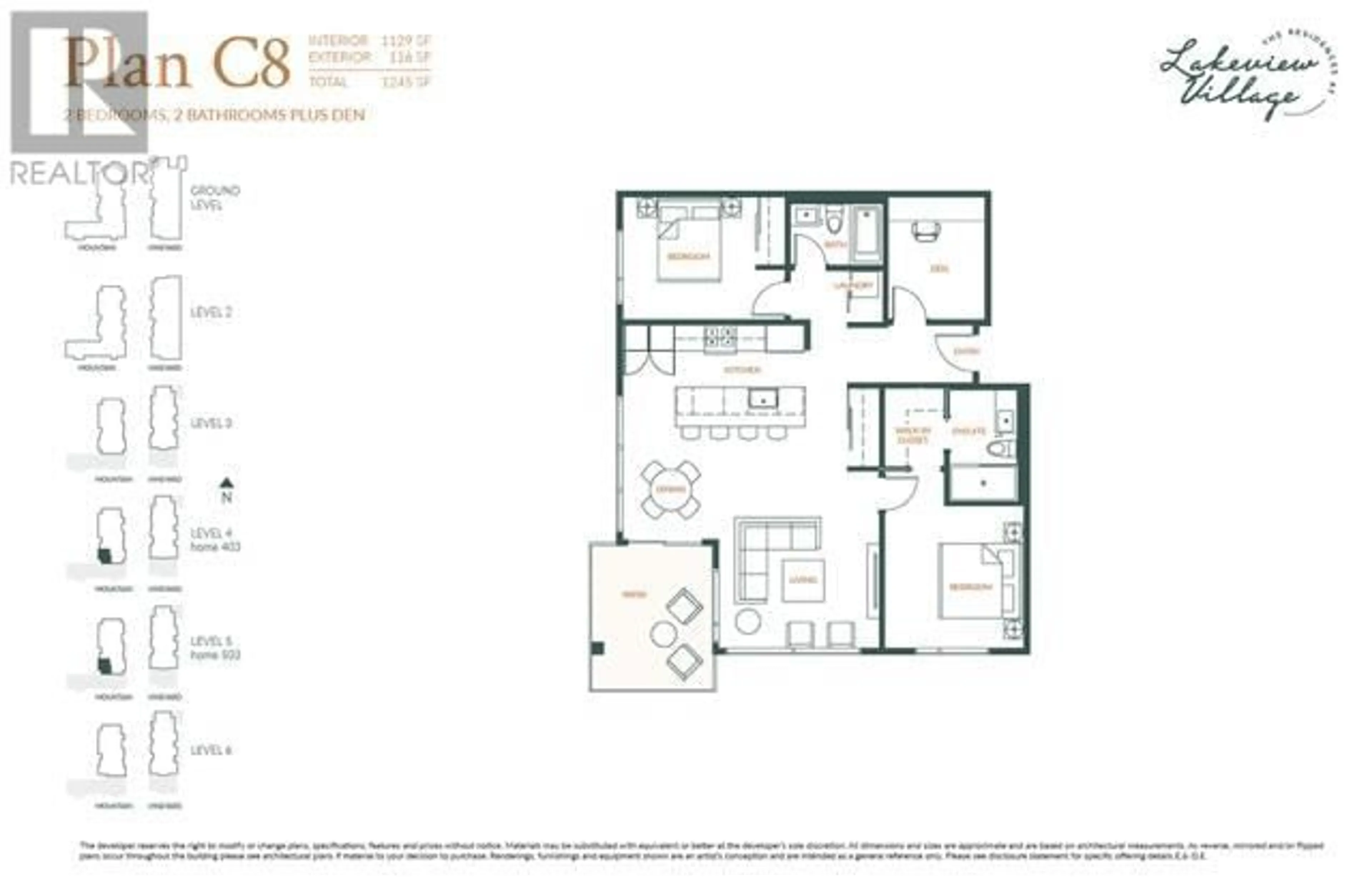 Floor plan for 2750 Olalla Road Unit# 209, West Kelowna British Columbia V1Z2A9